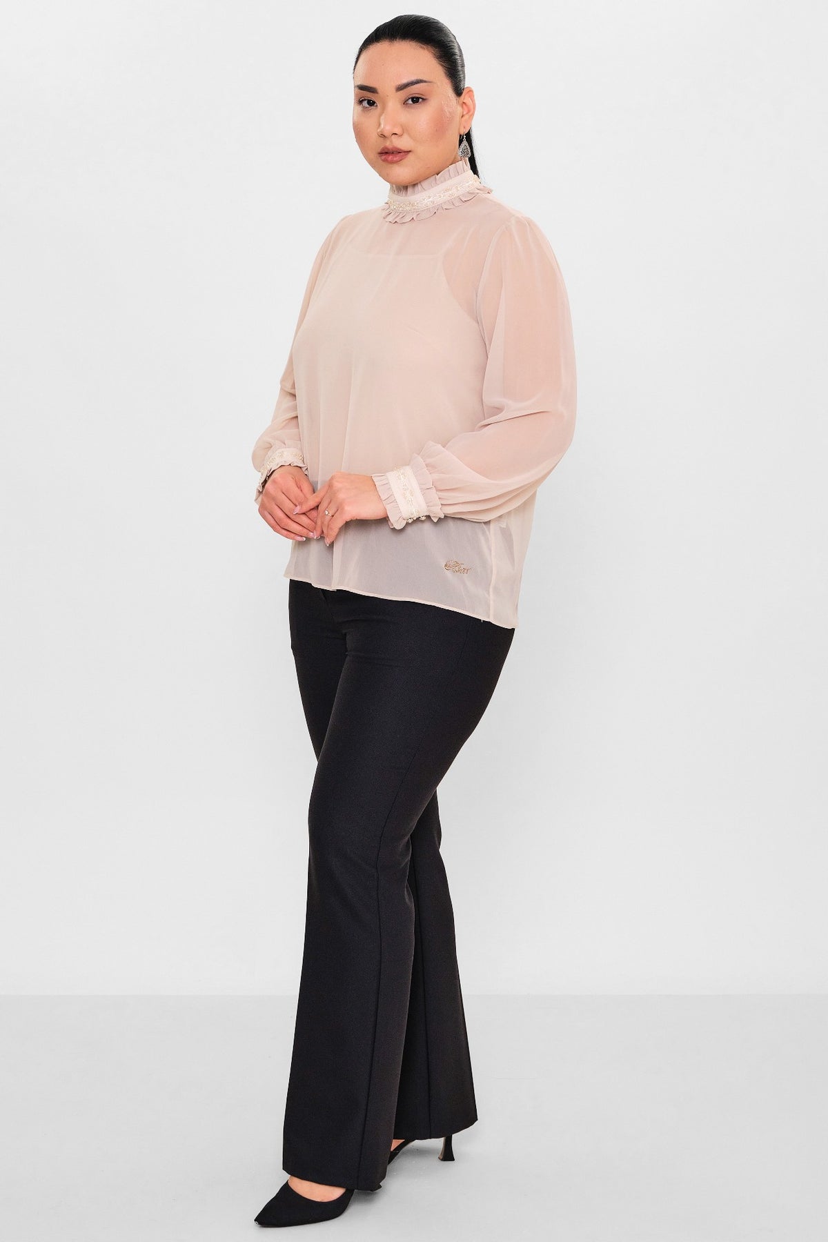 Ksas - Plus Size Blouse (KSAS13690)