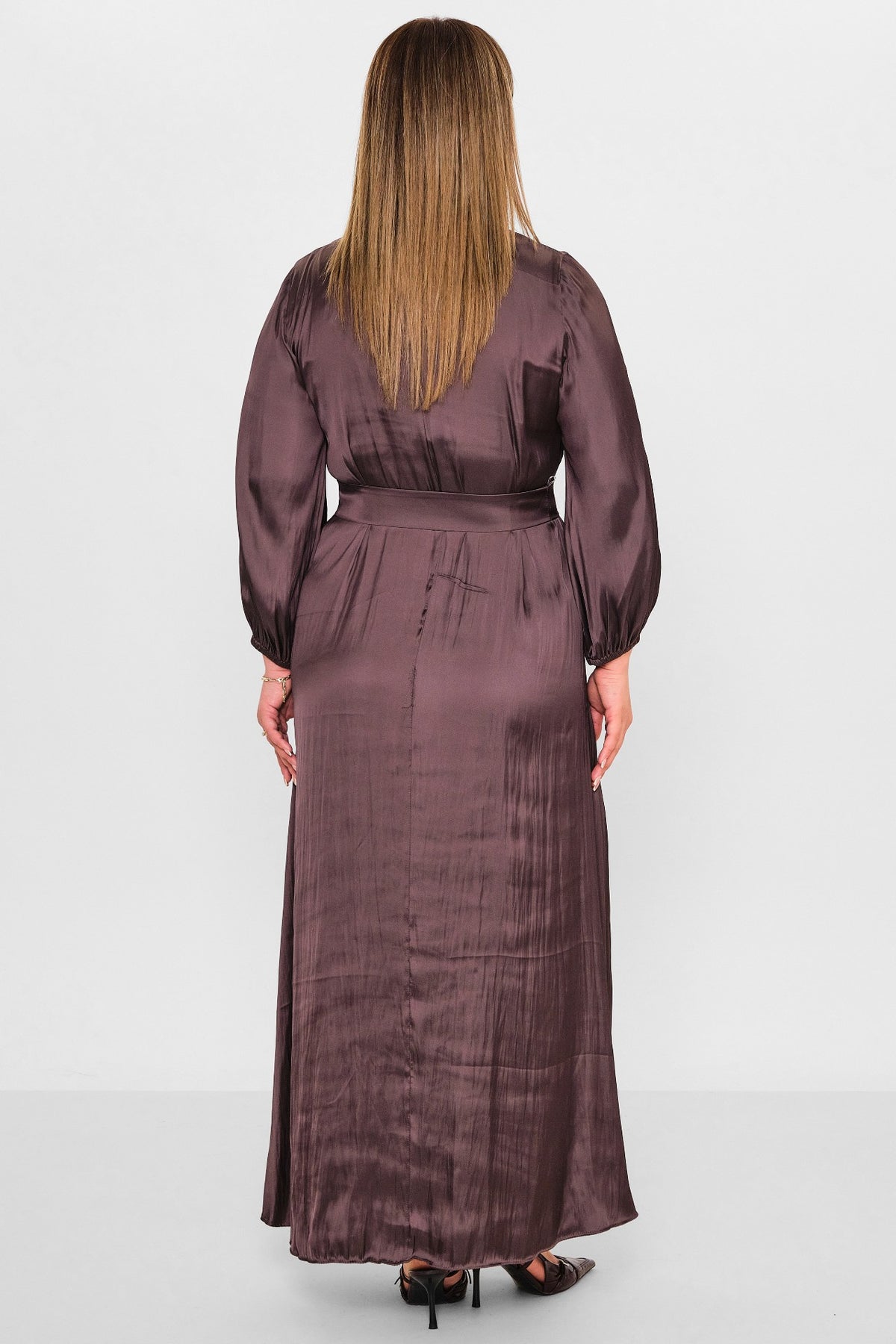 Dress port - Plus Size Dress (DSP26Y5731) - 8690200132742