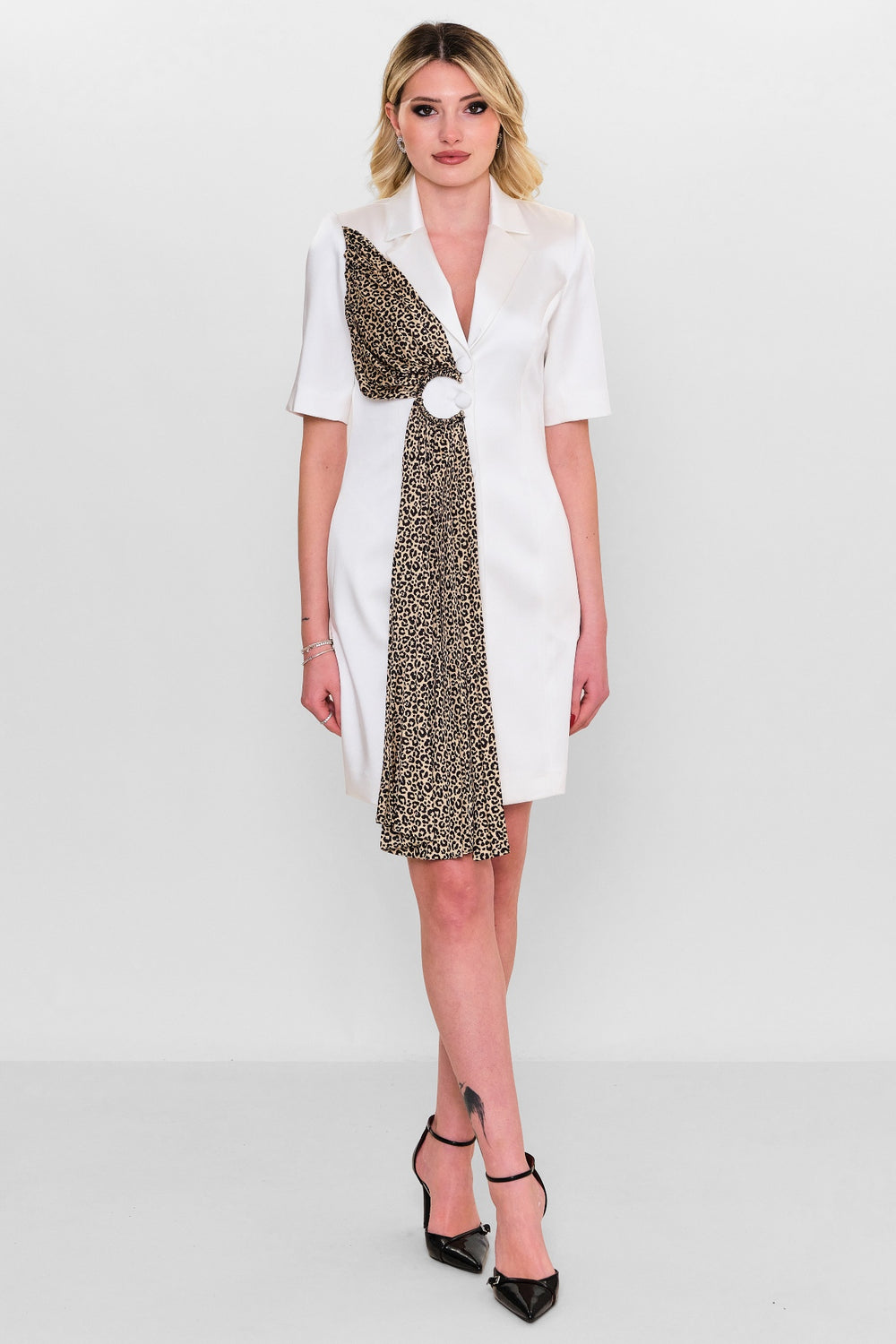 Kedma - Plus Size Dress (KDM26Y8-98277) - 8690200133084