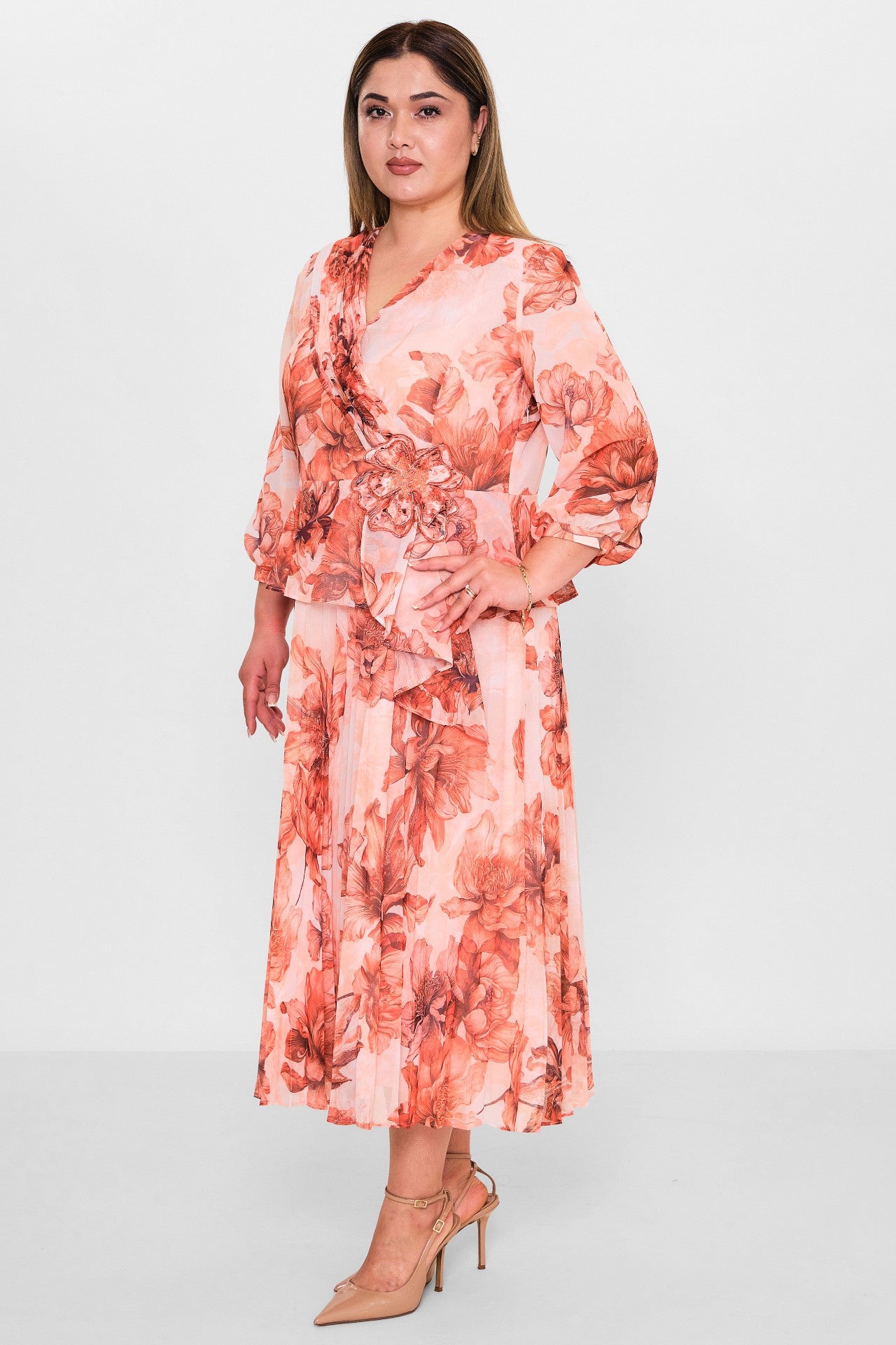 Gumanize - Plus Size Dress (GMZ2026-385-8044) - 8690200133251