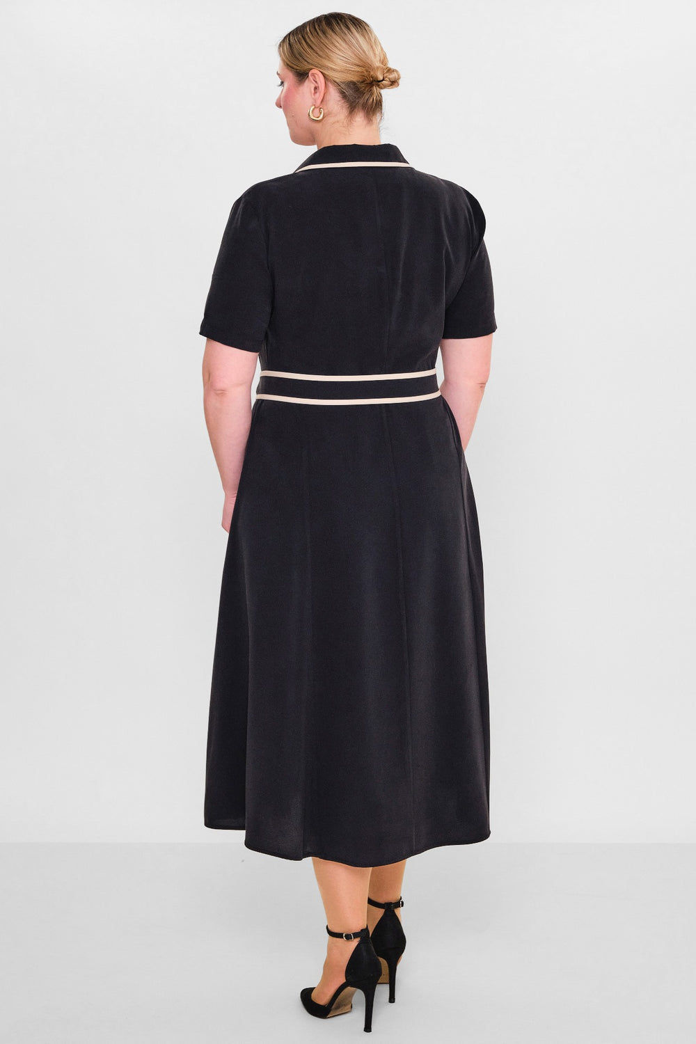 Laluce - Plus Size Dress (L2.Y26.ELB.2E658) - 8690200133268