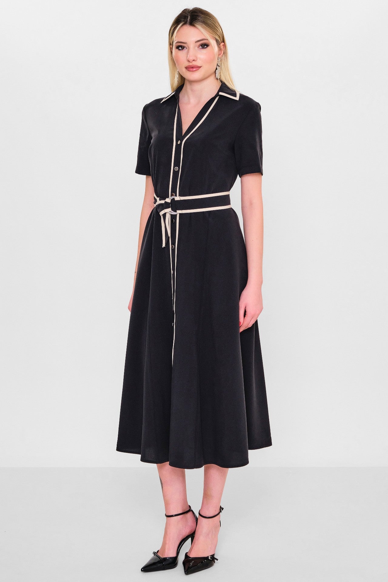 Laluce - Plus Size Dress (LL.Y26.ELB.LE658) - 8690200133299