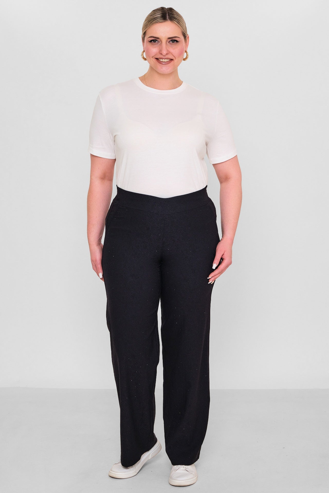 Elitline - Plus Size Trousers (ELT26Y1-49-4089) - 8690200133428