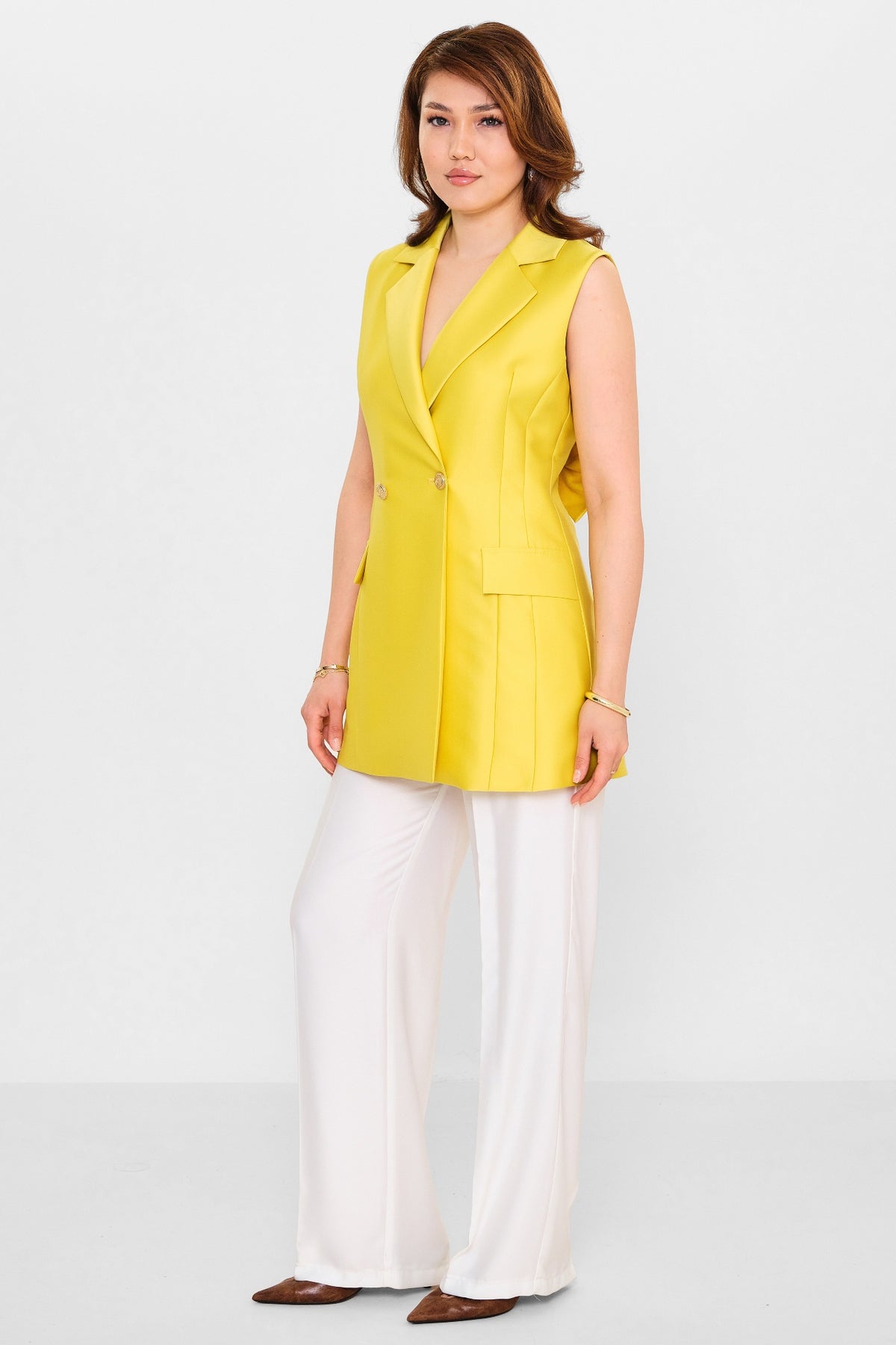 Fimore - Plus Size Waistcoat (FMR26Y7362-18) - 8690200133572