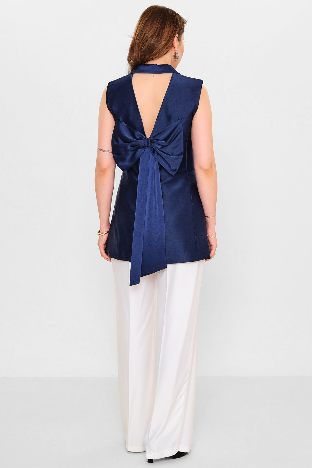 Fimore - Plus Size Waistcoat (FMR26Y7362-18) - 8690200133589