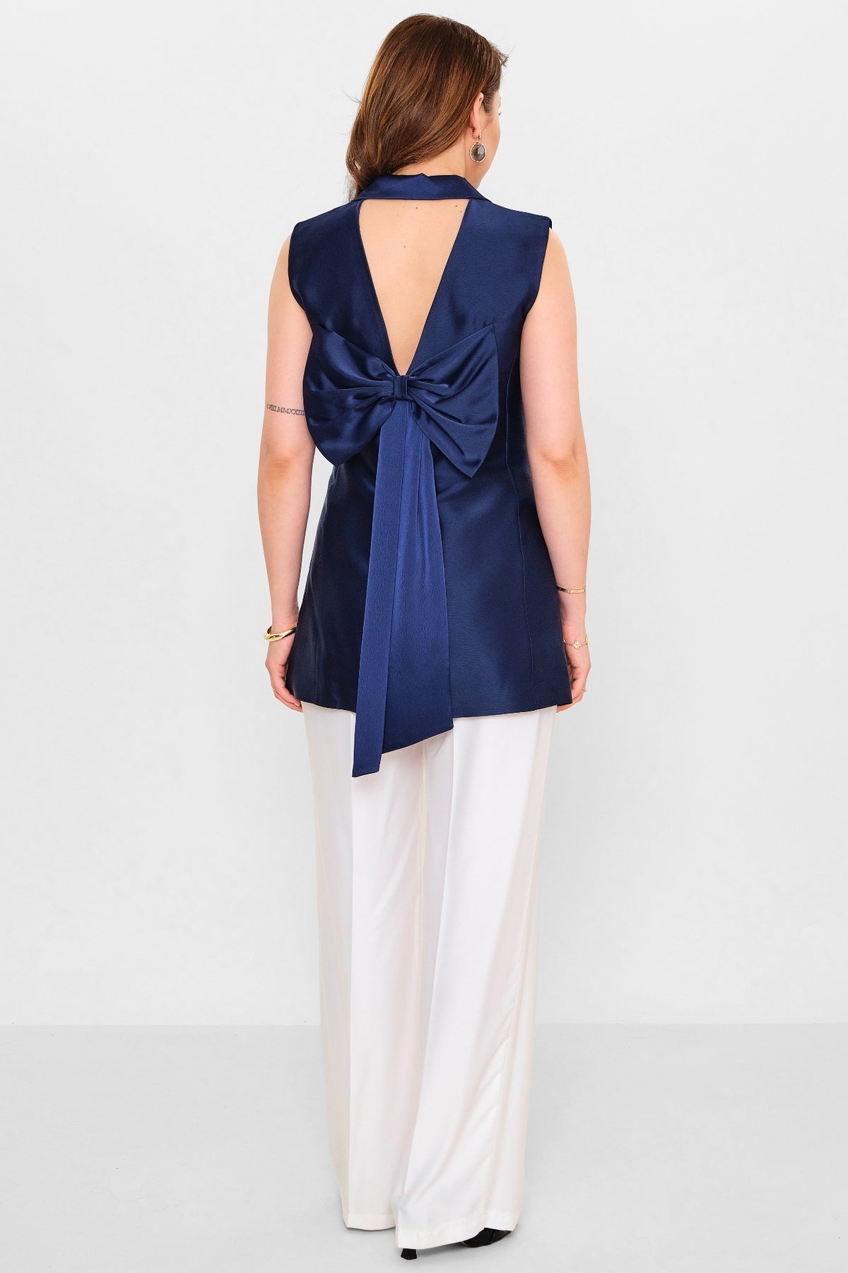 Fimore - Plus Size Waistcoat (FMR26Y7362-18) - 8690200133589