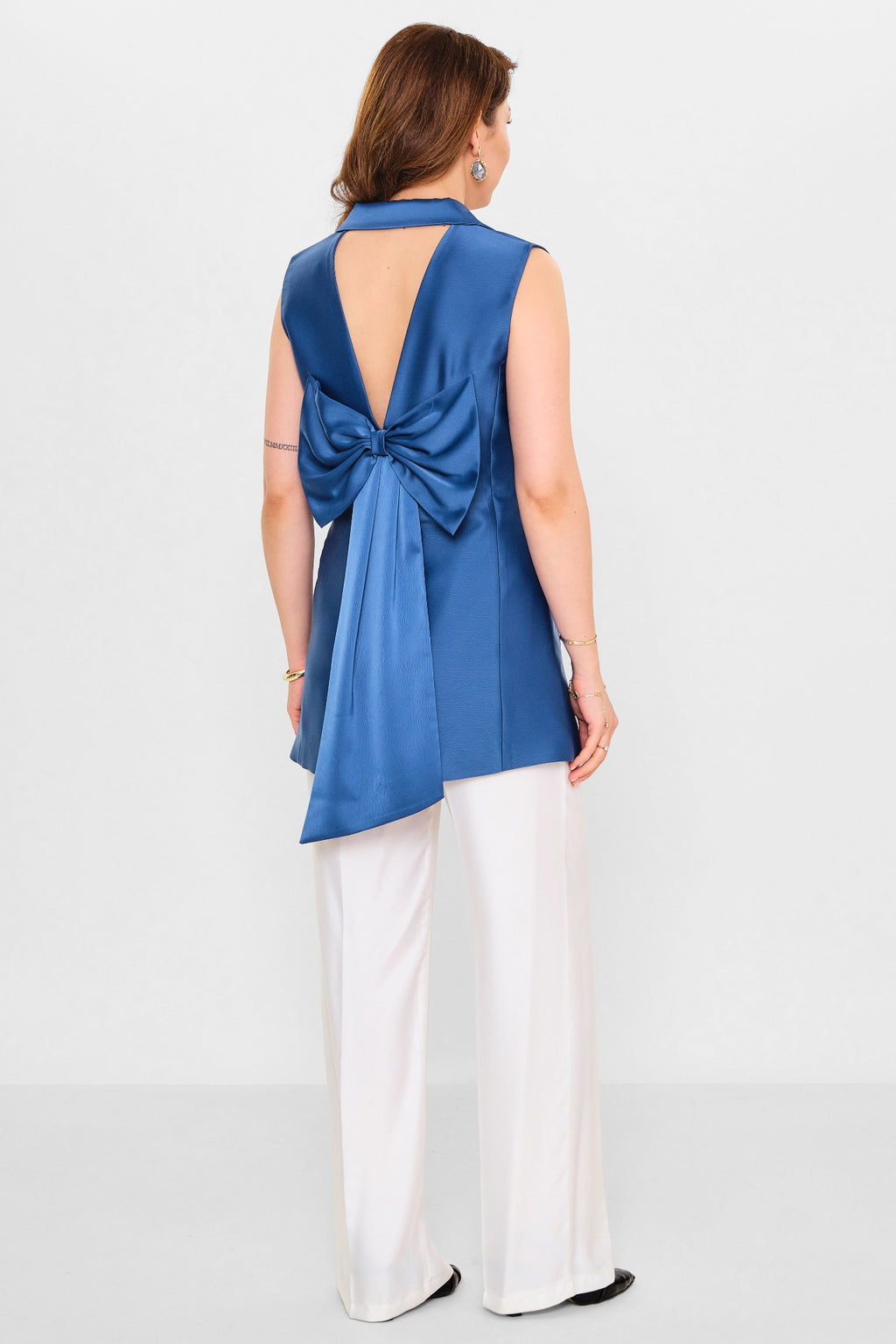 Fimore - Plus Size Waistcoat (FMR26Y7362-18) - 8690200133596