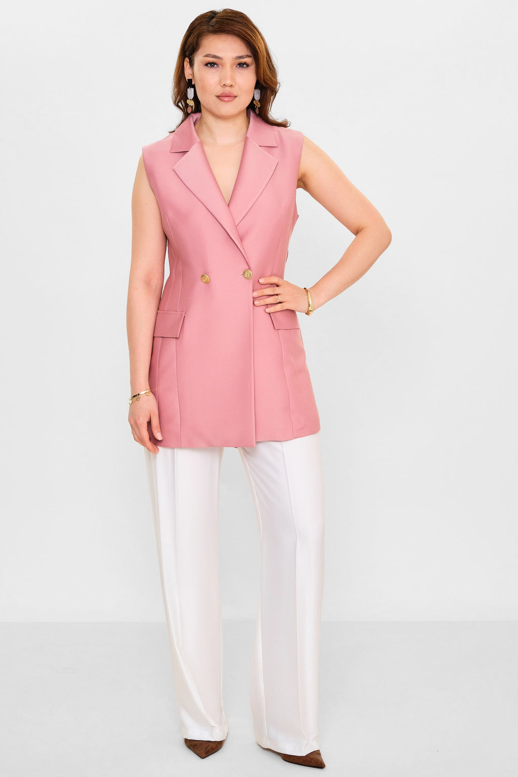 Fimore - Plus Size Waistcoat (FMR26Y7362-18) - 8690200133602