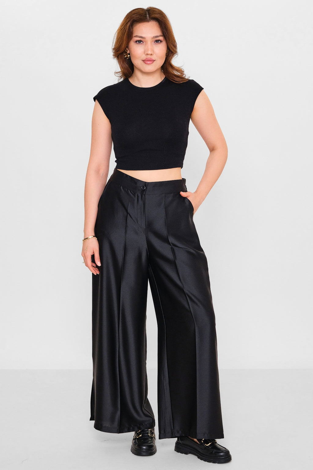 Fimore - Plus Size Trousers (FMR26Y01280-18) - 8690200133619