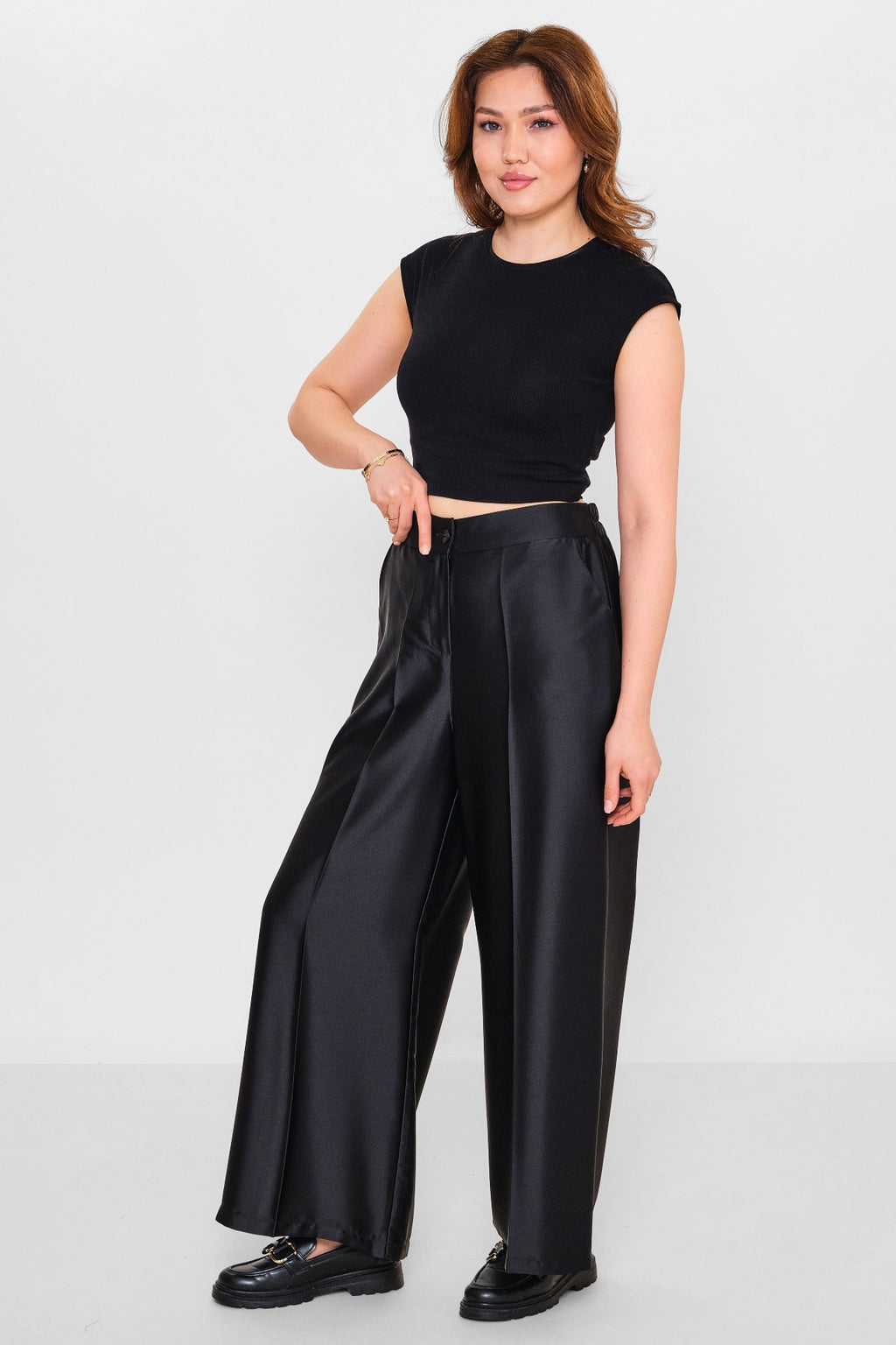 Fimore - Plus Size Trousers (FMR26Y01280-18) - 8690200133619