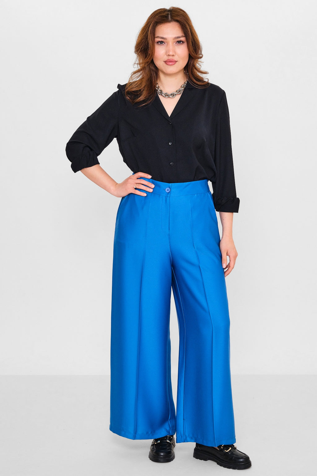 Fimore - Plus Size Trousers (FMR26Y01280-18) - 8690200133626
