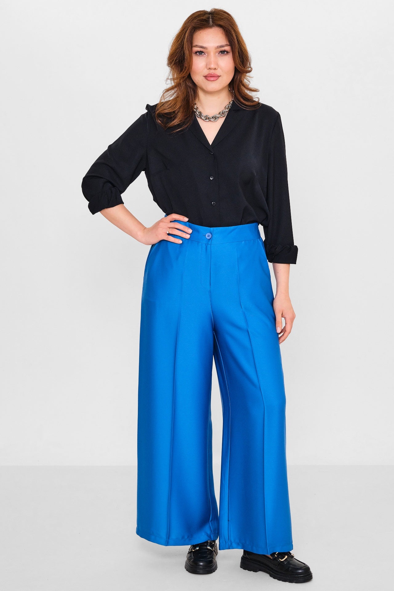 Fimore - Plus Size Trousers (FMR26Y01280-18) - 8690200133626