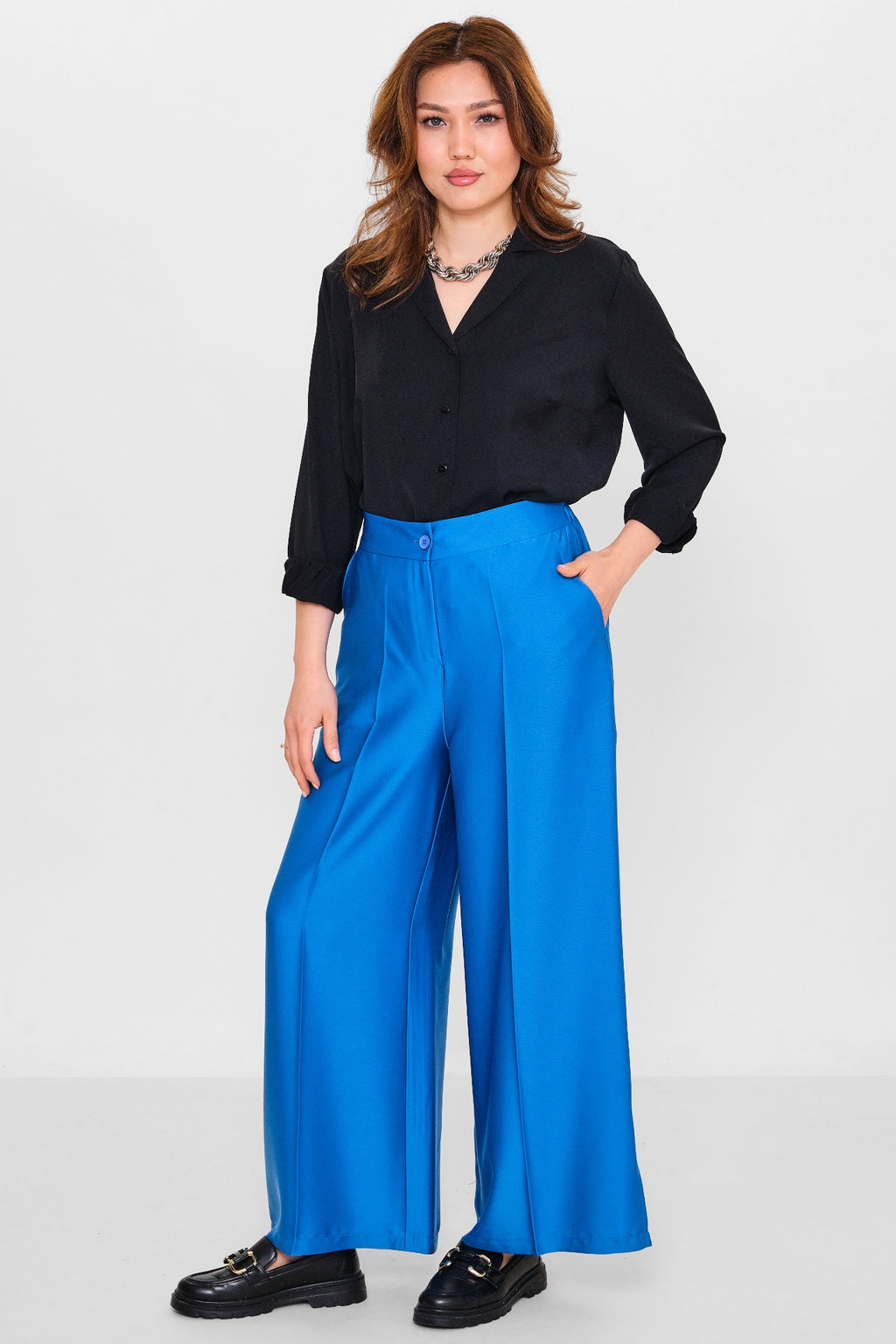 Fimore - Plus Size Trousers (FMR26Y01280-18) - 8690200133626