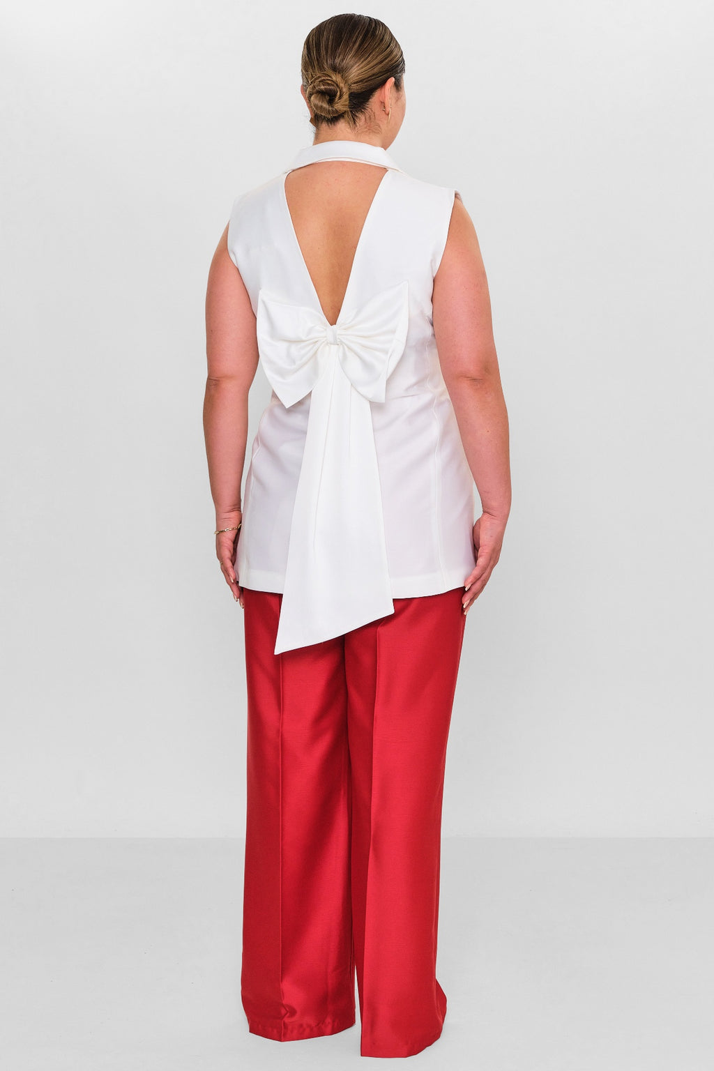 Fimore - Plus Size Waistcoat (FMR26Y8957-18) - 8690200133633