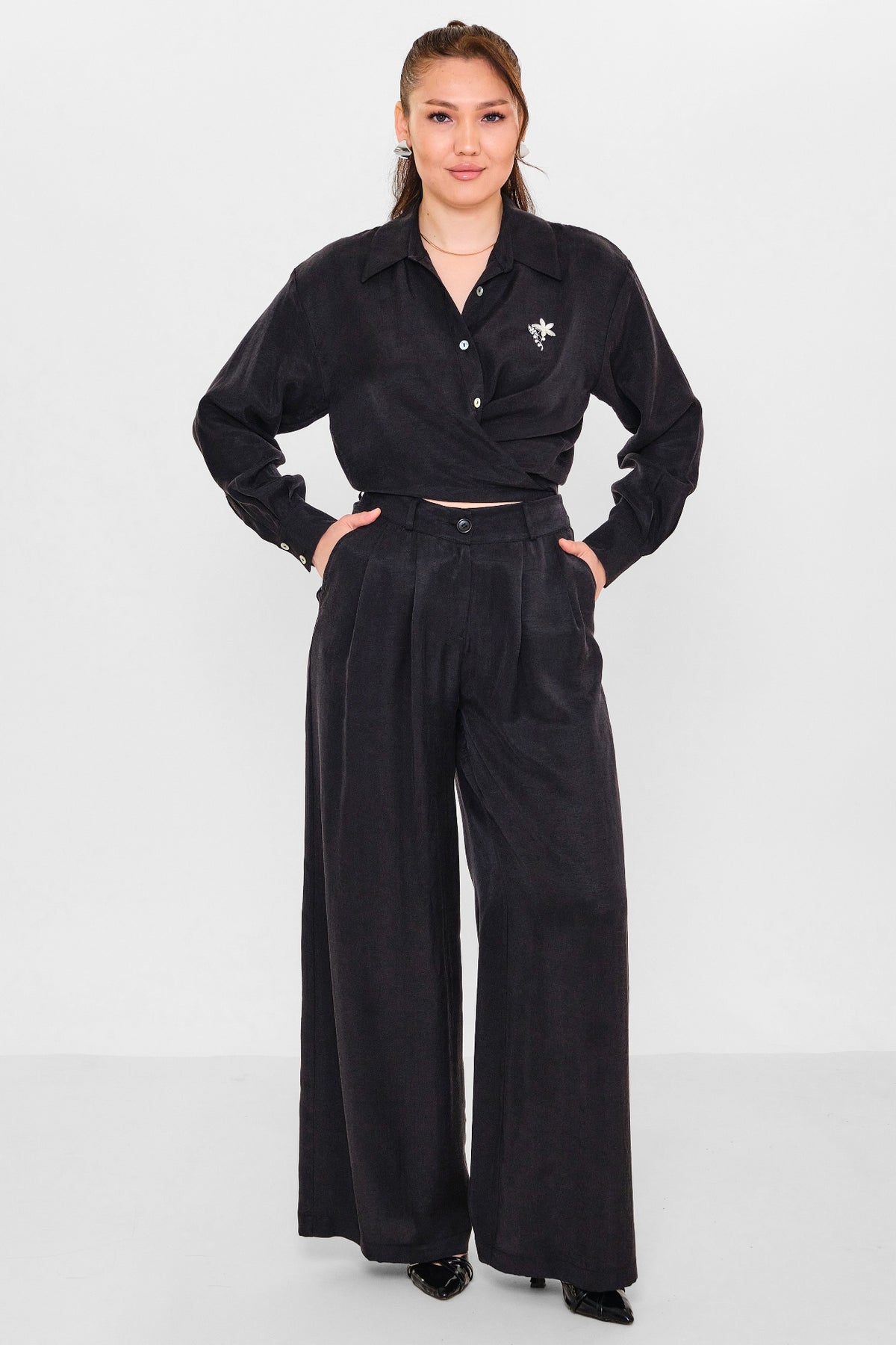 Jarrivee - Plus Size Trousers (JRVSS26J1145) - 8690200133701
