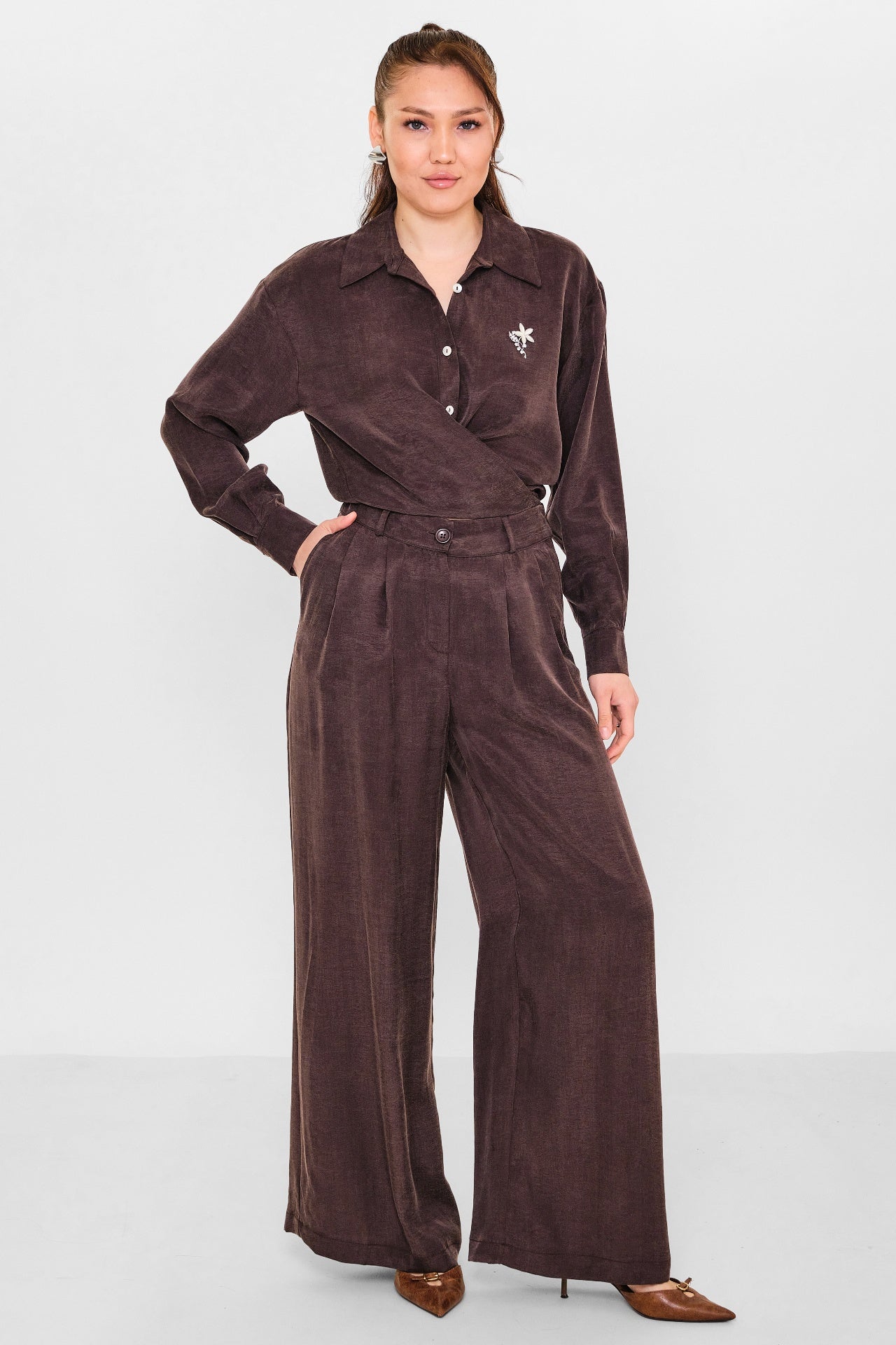 Jarri̇vee - Plus Size Trousers (JRVSS26J1145) - 8690200133718