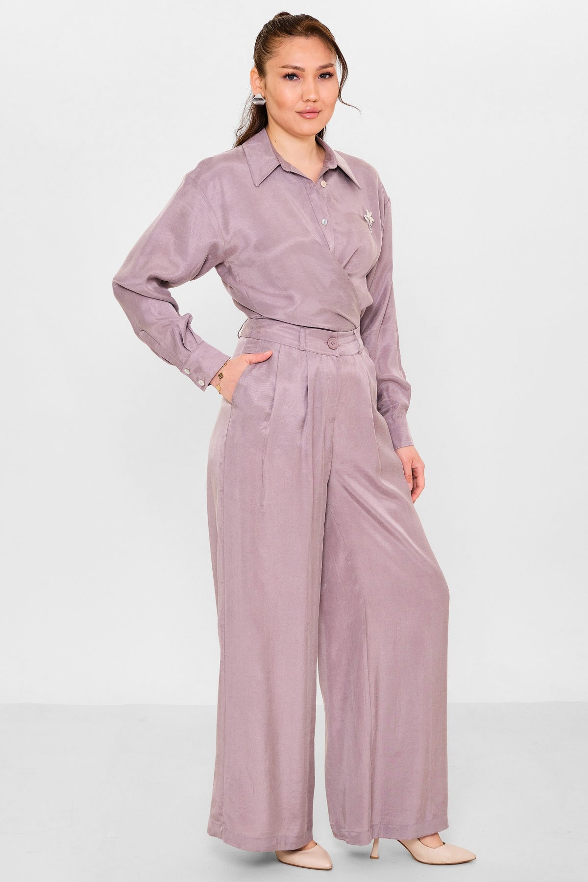 Jarrivee - Plus Size Trousers (JRVSS26J1145) - 8690200133725