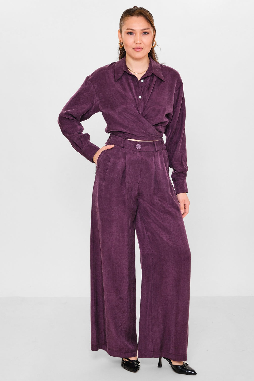 Jarrivee - Plus Size Trousers (JRVSS26J1145) - 8690200133732