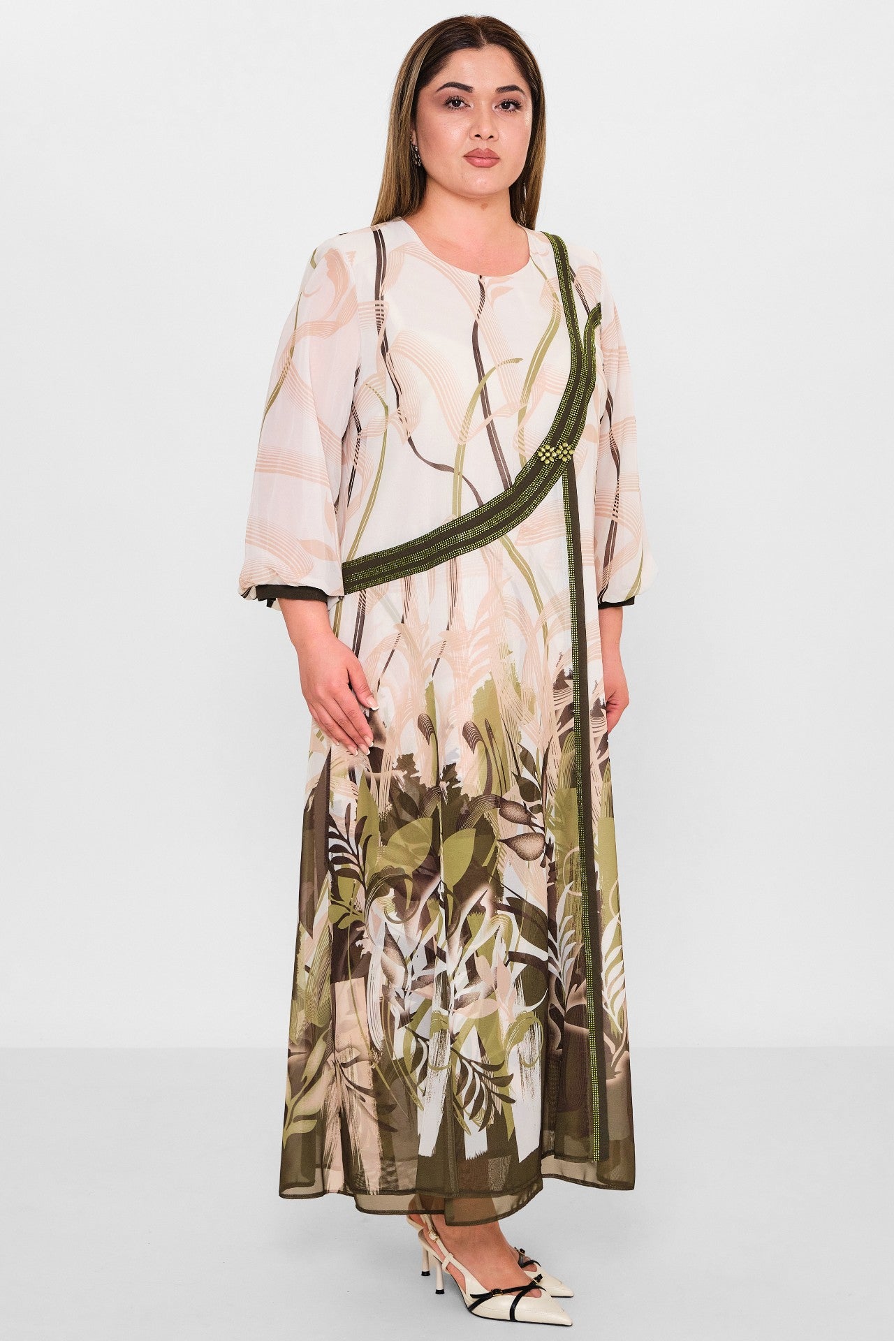 Gumanize - Plus Size Dress (GMZ2026-136-7703) - 8690200133787