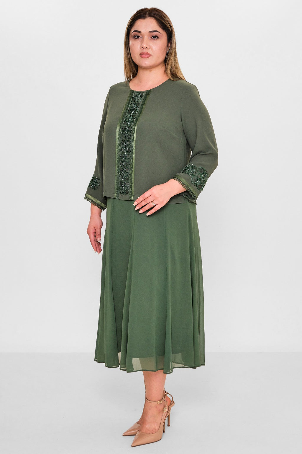 Gumanize - Plus Size Dress (GMZ2026-316-1996) - 8690200133817