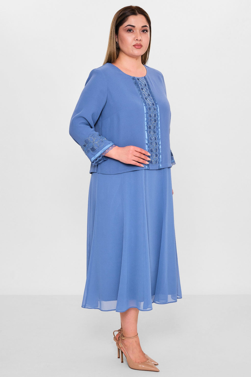 Gumanize - Plus Size Dress (GMZ2026-316-1996) - 8690200133831