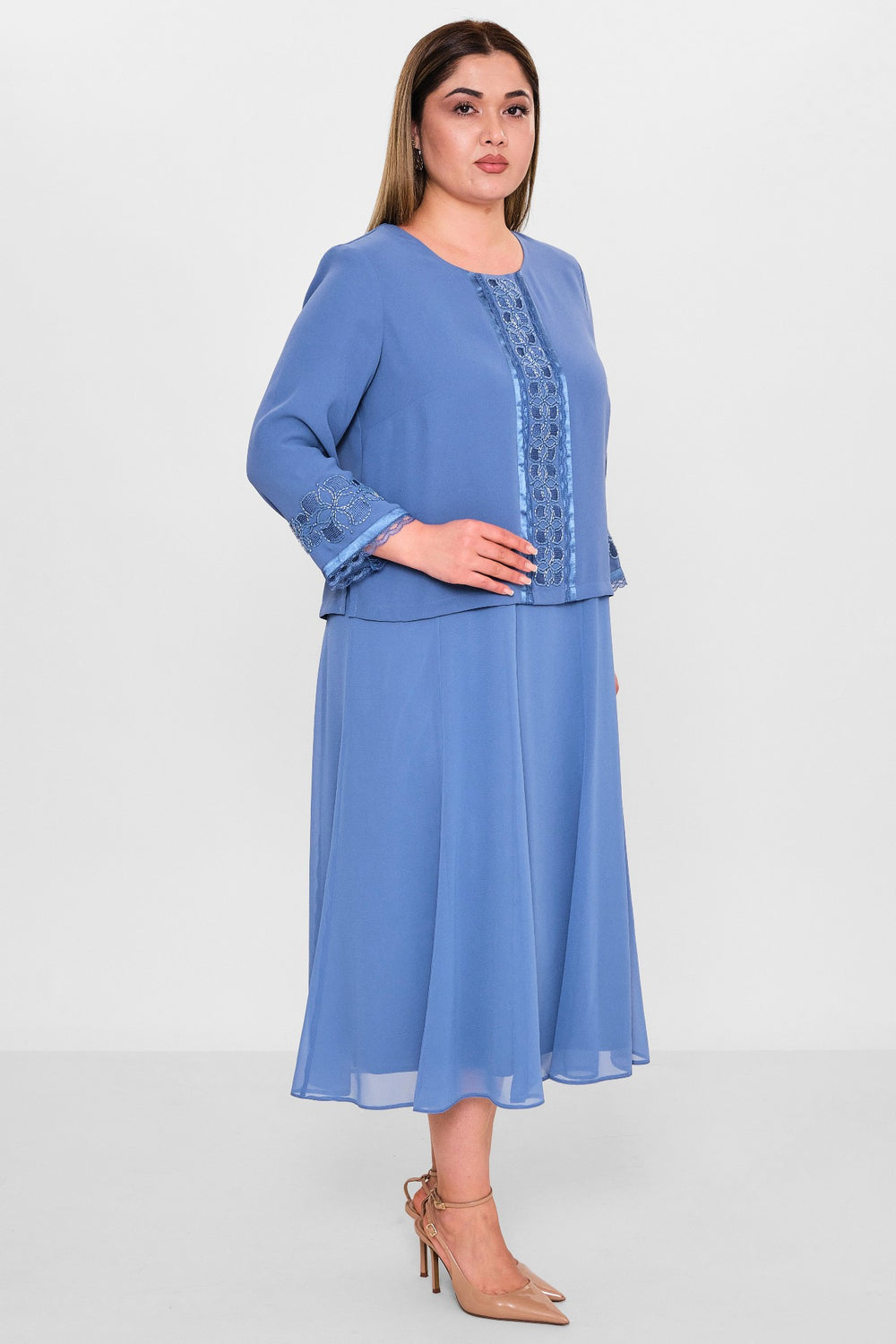 Gumanize - Plus Size Dress (GMZ2026-316-1996) - 8690200133831