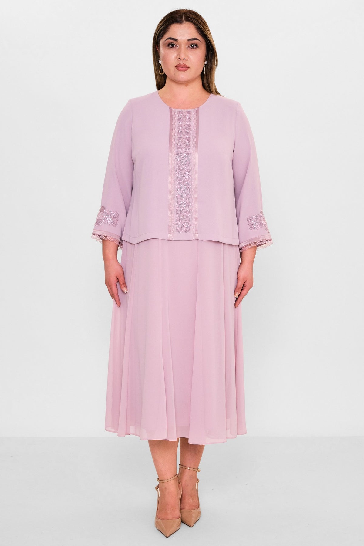 Gumanize - Plus Size Dress (GMZ2026-316-1996) - 8690200133855