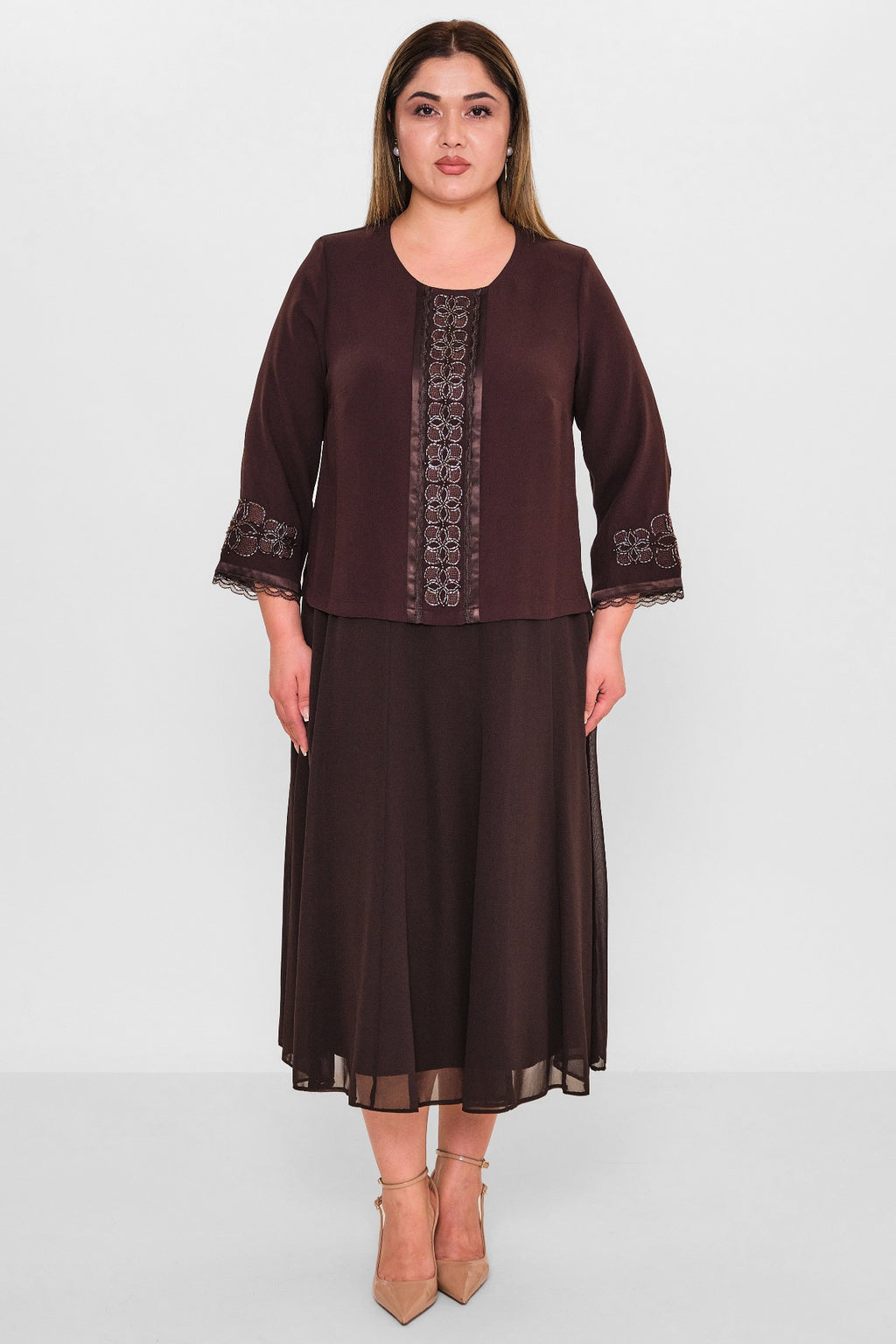 Gumanize - Plus Size Dress (GMZ2026-316-1996) - 8690200133862