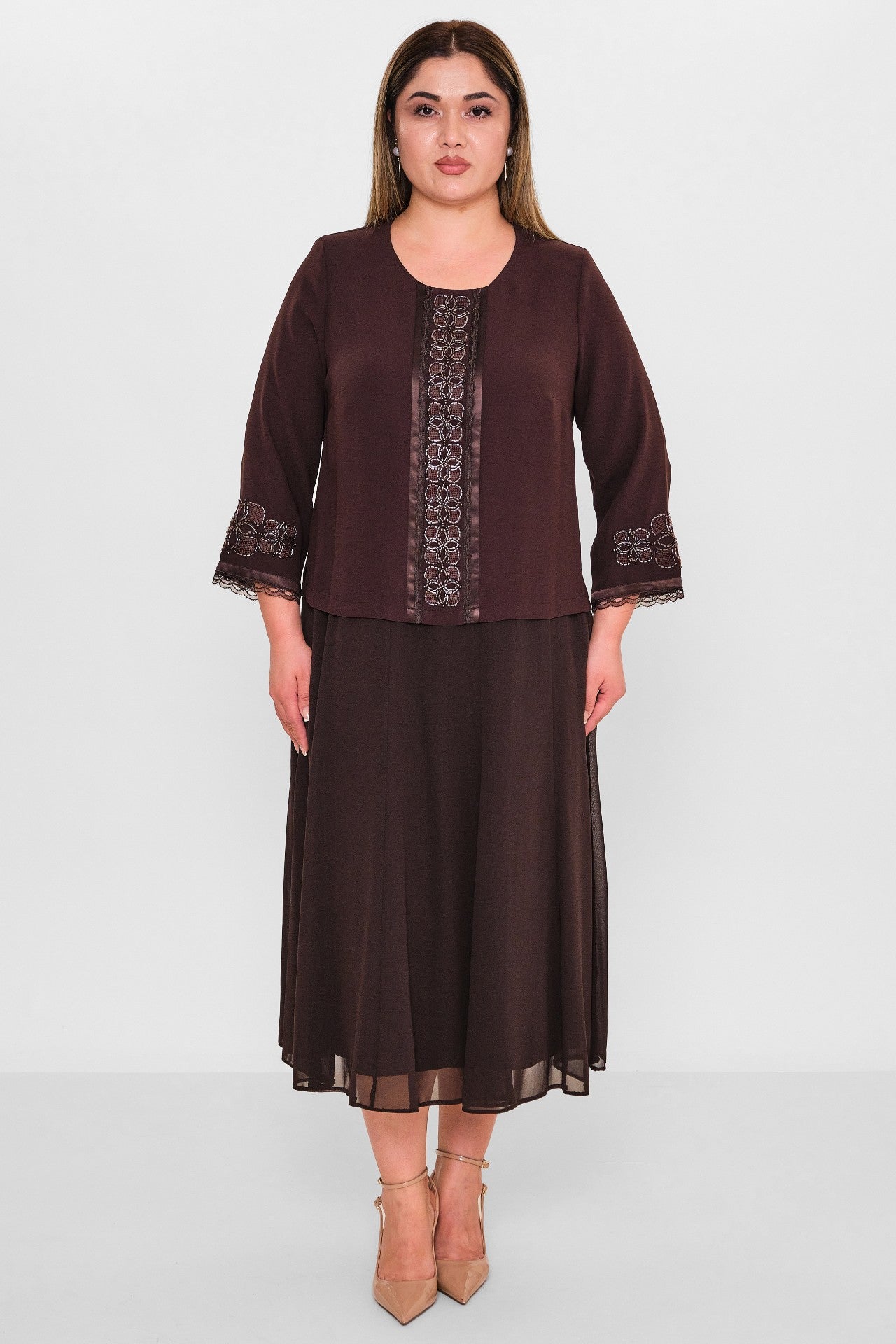 Gumanize - Plus Size Dress (GMZ2026-316-1996) - 8690200133862