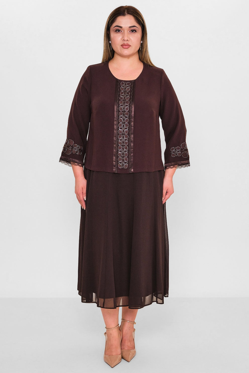 Gumanize - Plus Size Dress (GMZ2026-316-1996) - 8690200133862