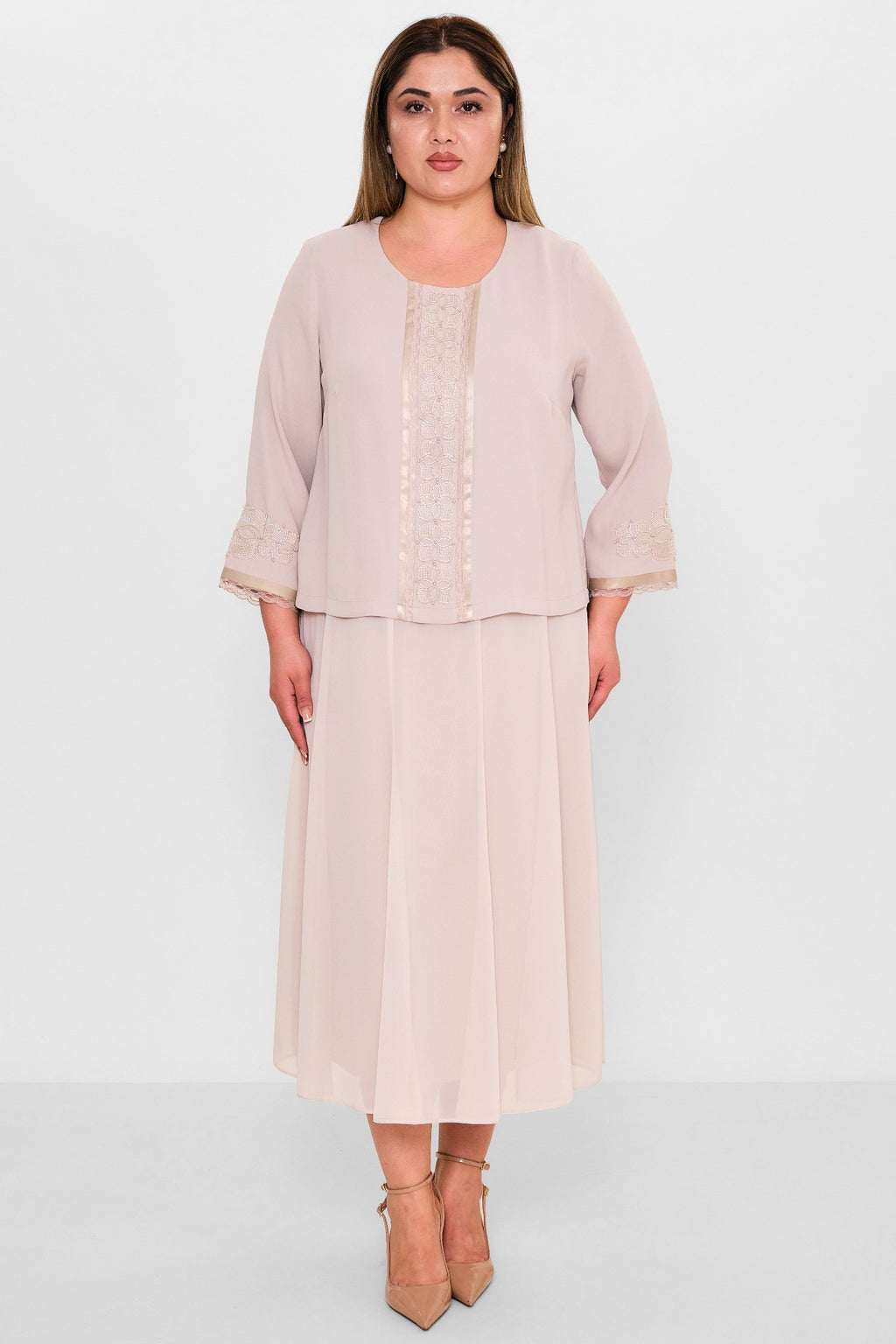 Gumanize - Plus Size Dress (GMZ2026-316-1996) - 8690200133879