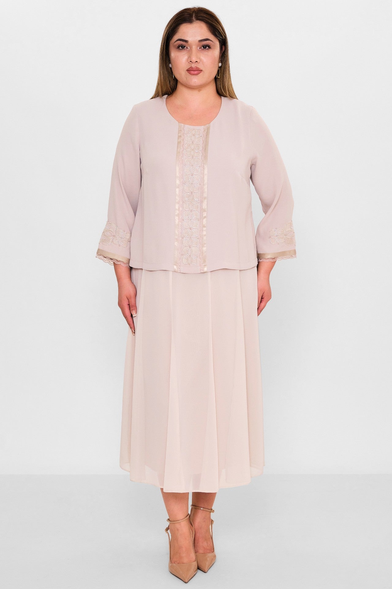 Gumanize - Plus Size Dress (GMZ2026-316-1996) - 8690200133879