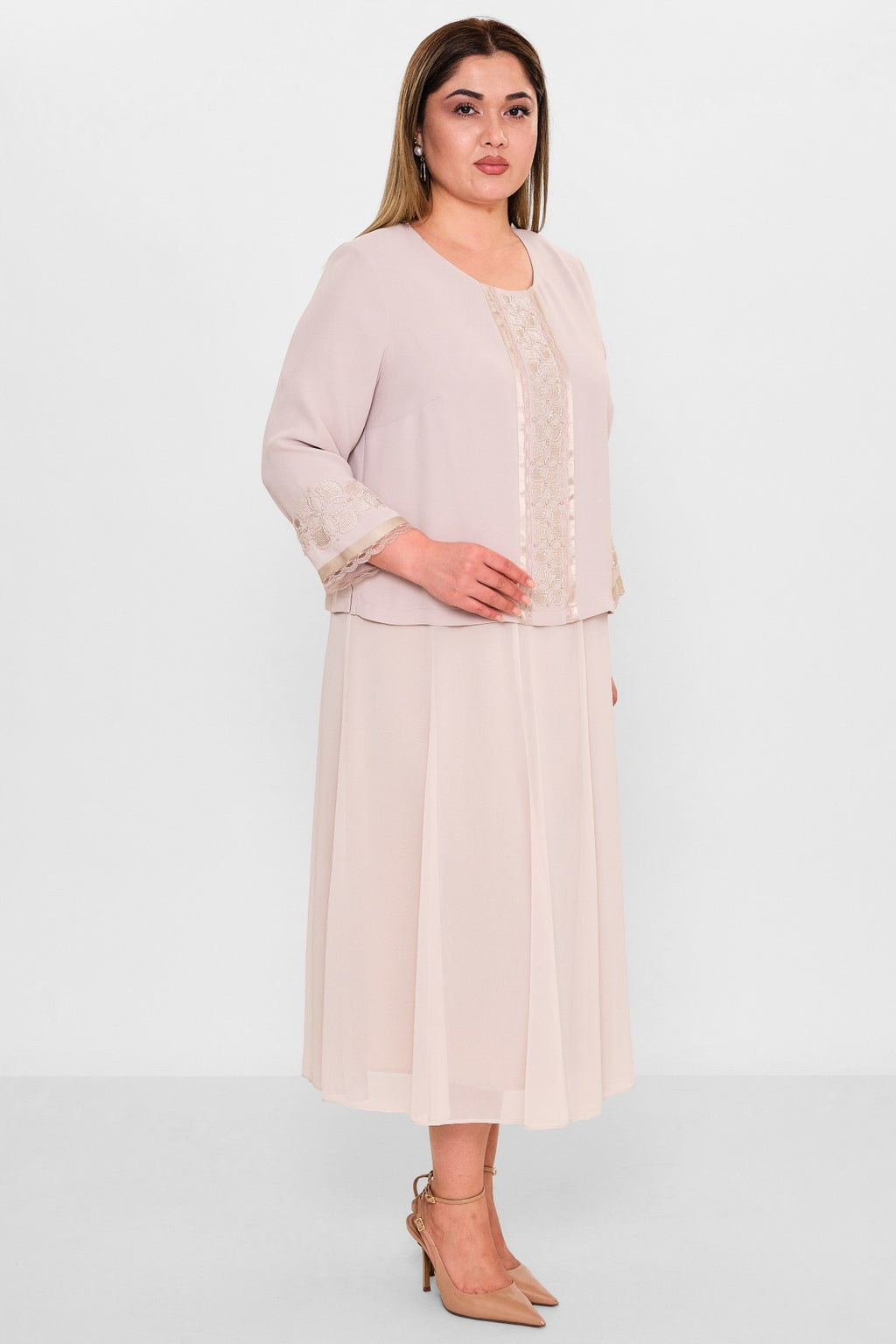 Gumanize - Plus Size Dress (GMZ2026-316-1996) - 8690200133879