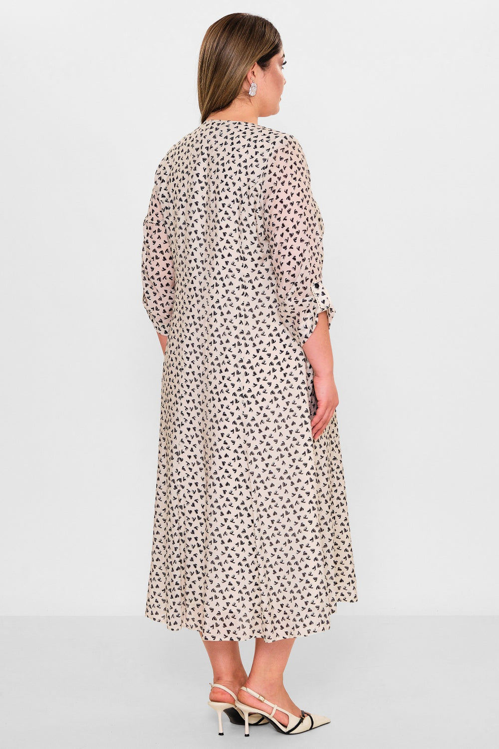 Gumanize - Plus Size Dress (GMZ2026-781-7653) - 8690200133886