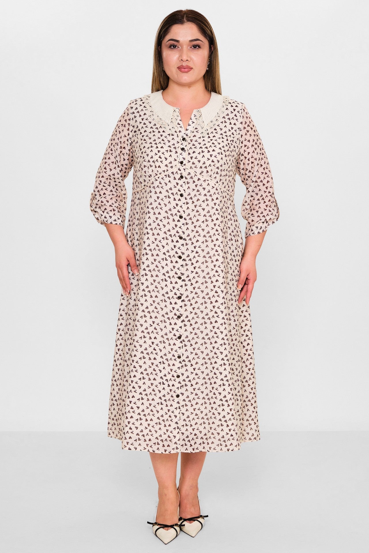 Gumanize - Plus Size Dress (GMZ2026-781-7653) - 8690200133893