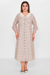 Gumanize - Plus Size Dress (GMZ2026-781-7653) - 8690200133893