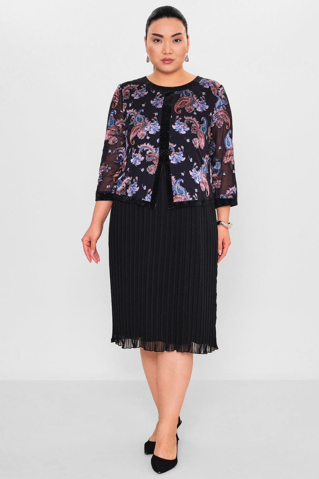 Ksas - Plus Size Dress (KSAS32391) - 8690200133947