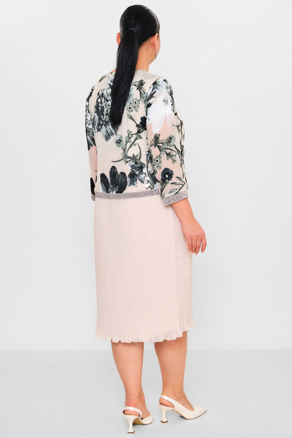 Ksas - Plus Size Dress (KSAS32391) - 8690200133954