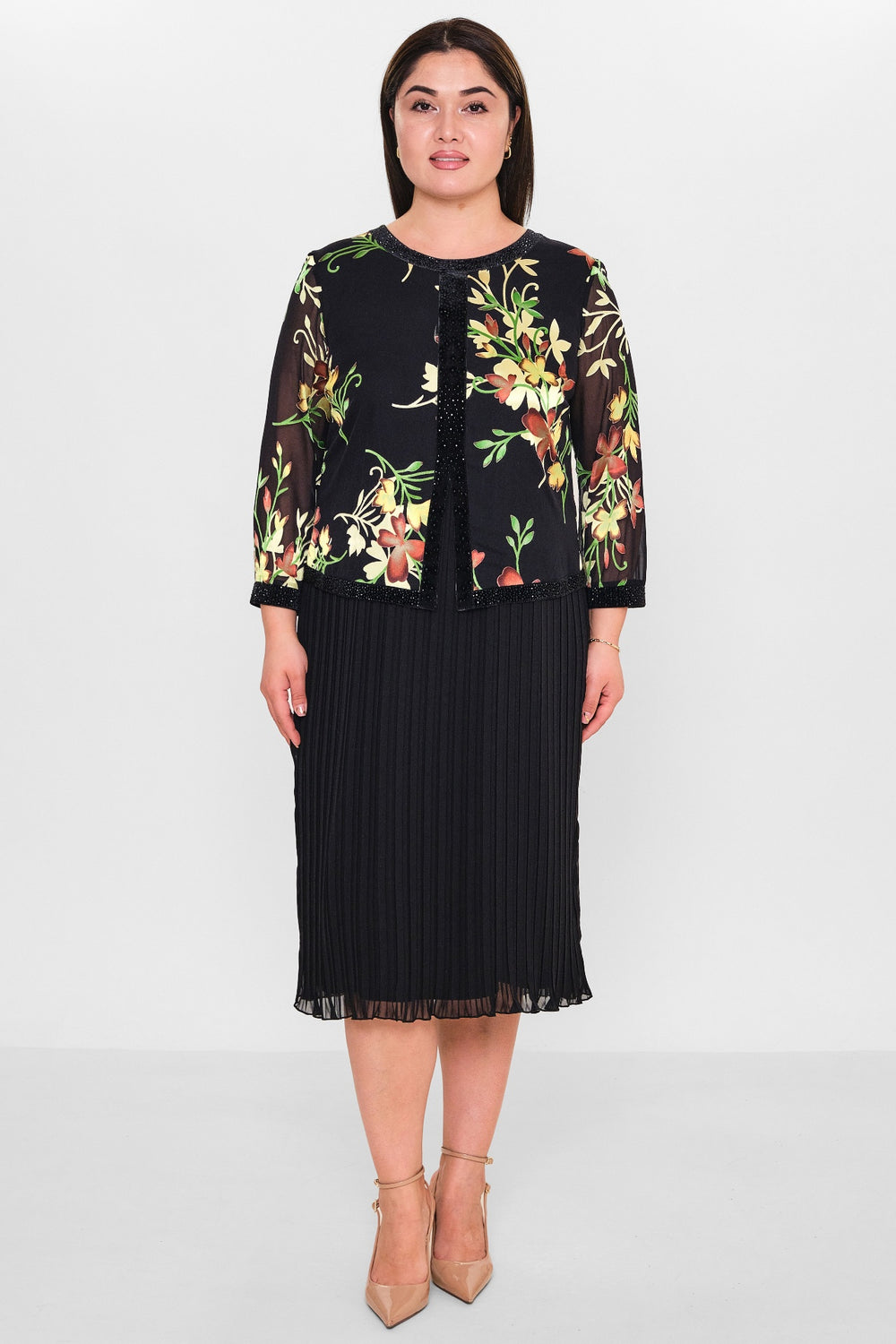 Ksas - Plus Size Dress (KSAS32391) - 8690200133985