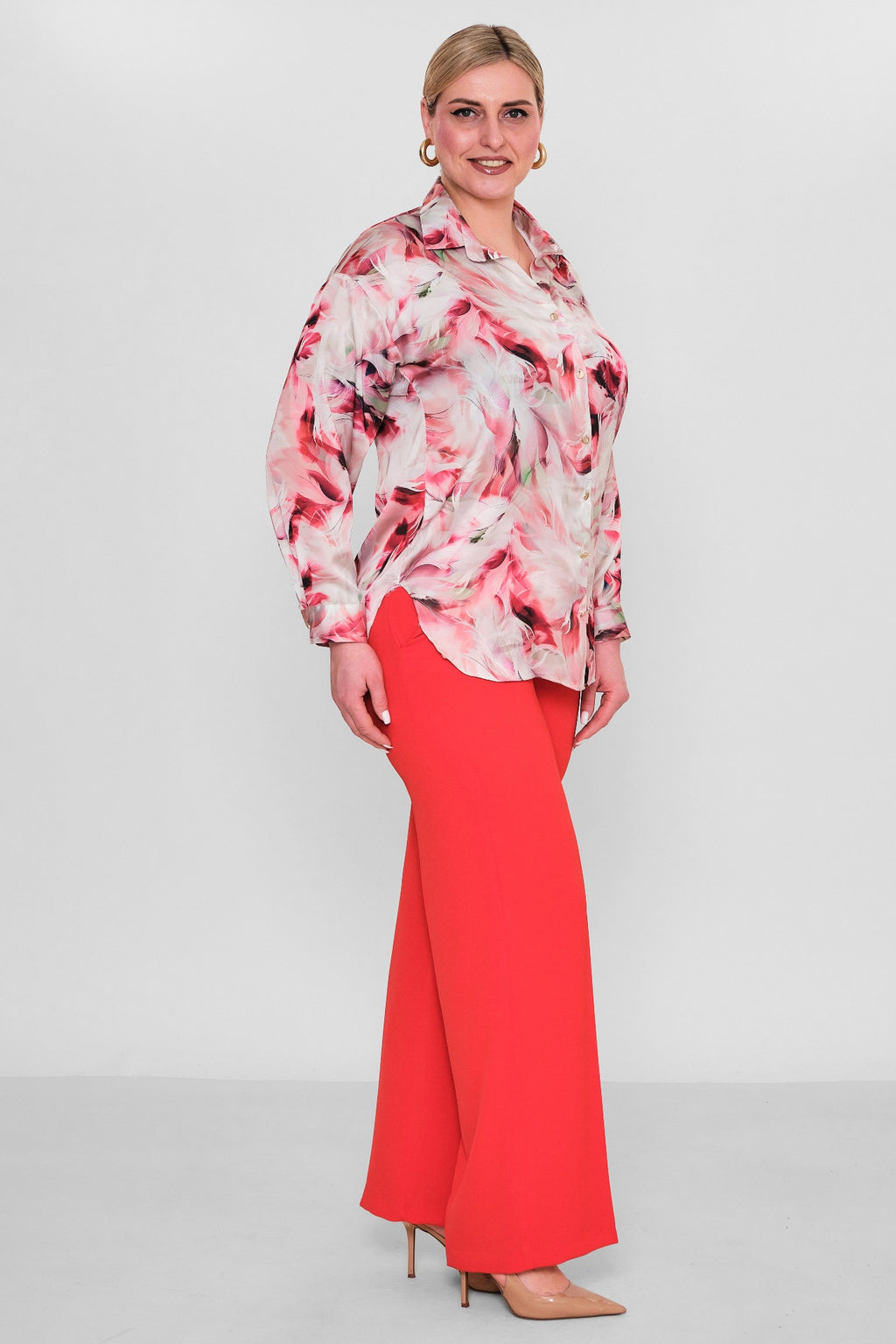 Selen - Plus Size Blouse (SLN26Y260270) - 8690200134067