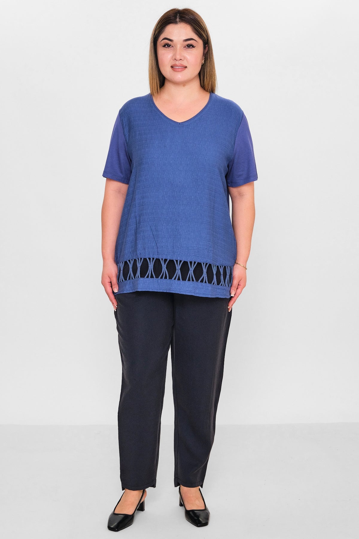 Xlife - Regular Size Blouse (XLF26Y7072) - 8690200134425