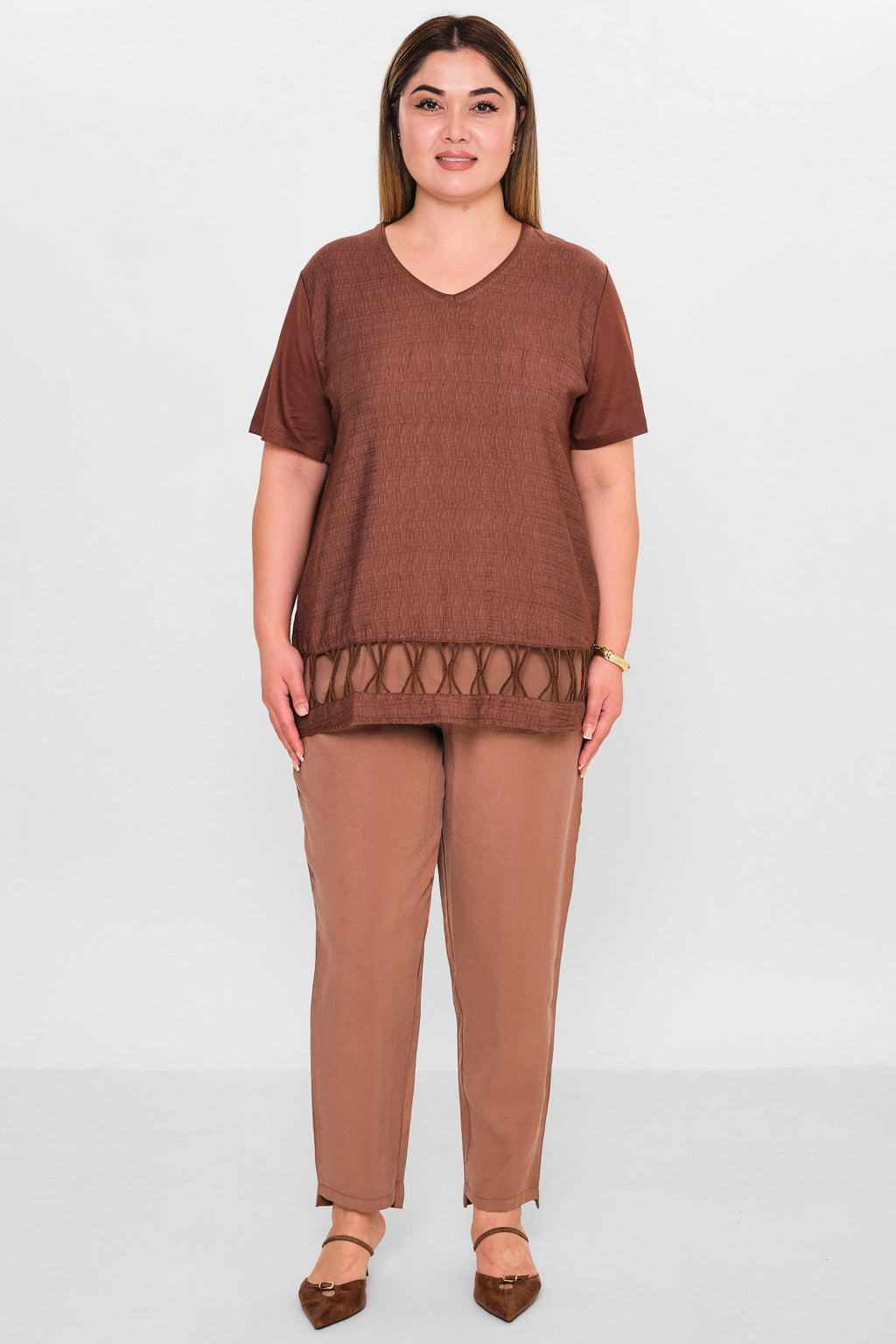 Xlife - Regular Size Blouse (XLF26Y7072) - 8690200134432