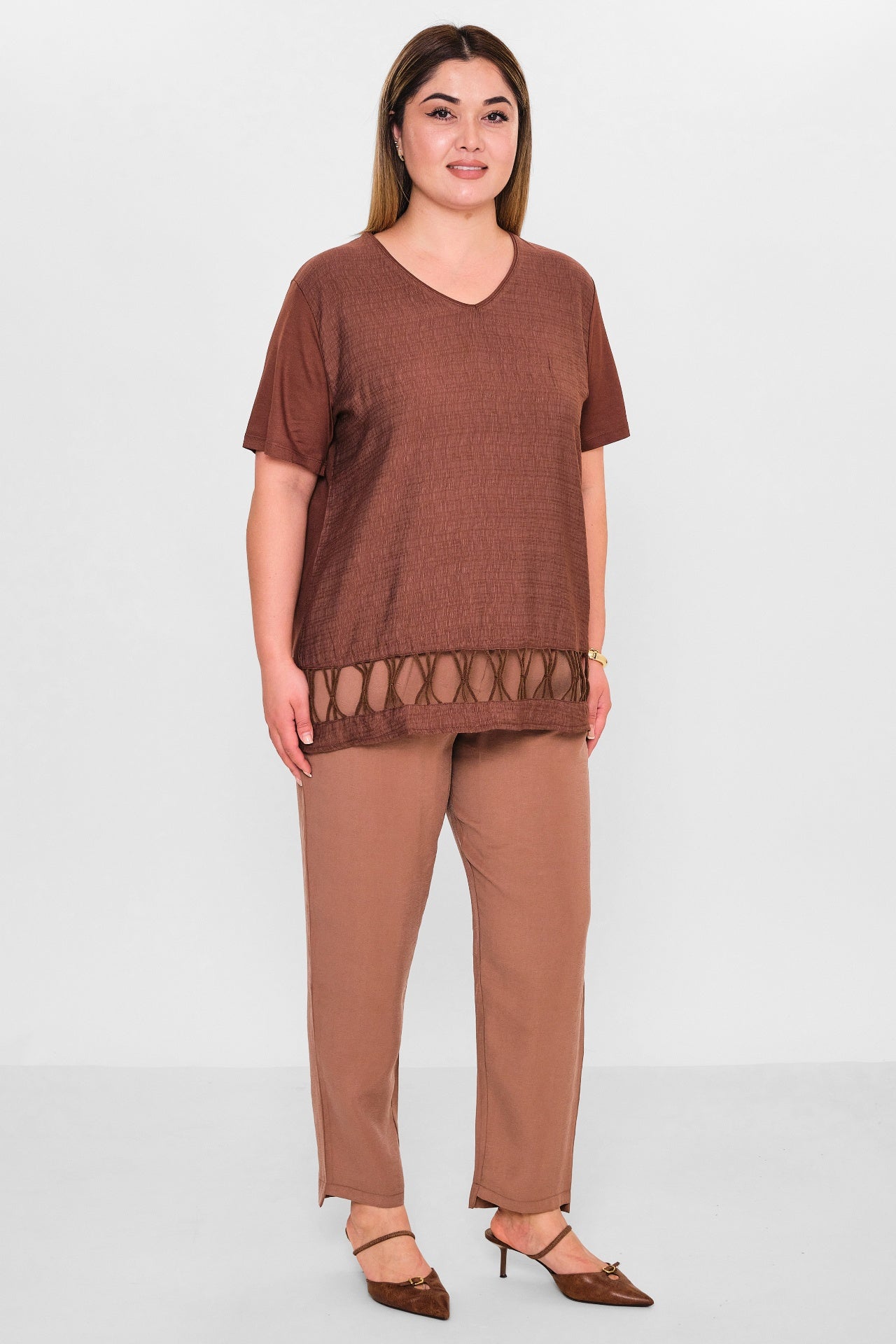 Xlife - Regular Size Blouse (XLF26Y7072) - 8690200134432
