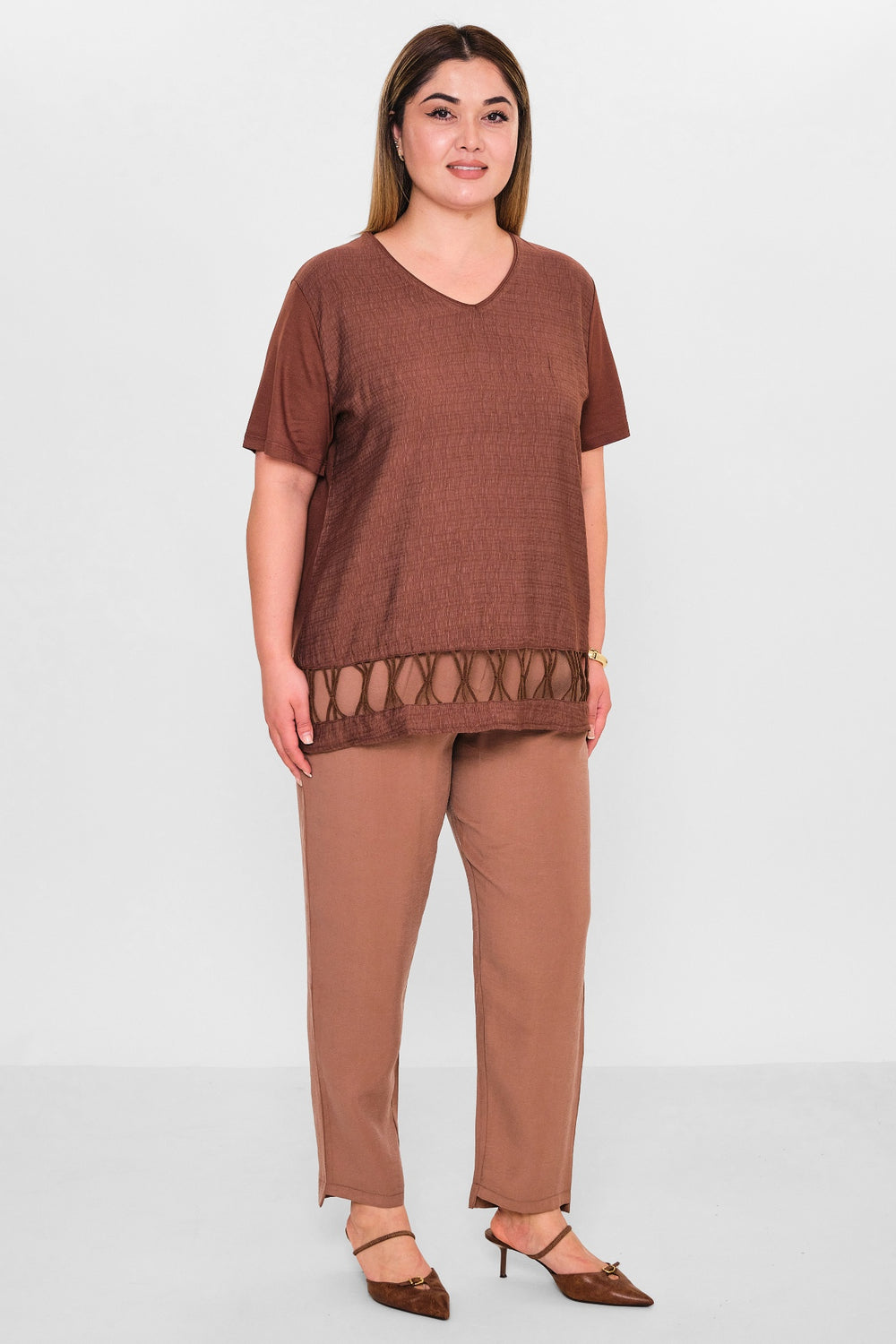 Xlife - Regular Size Blouse (XLF26Y7072) - 8690200134432