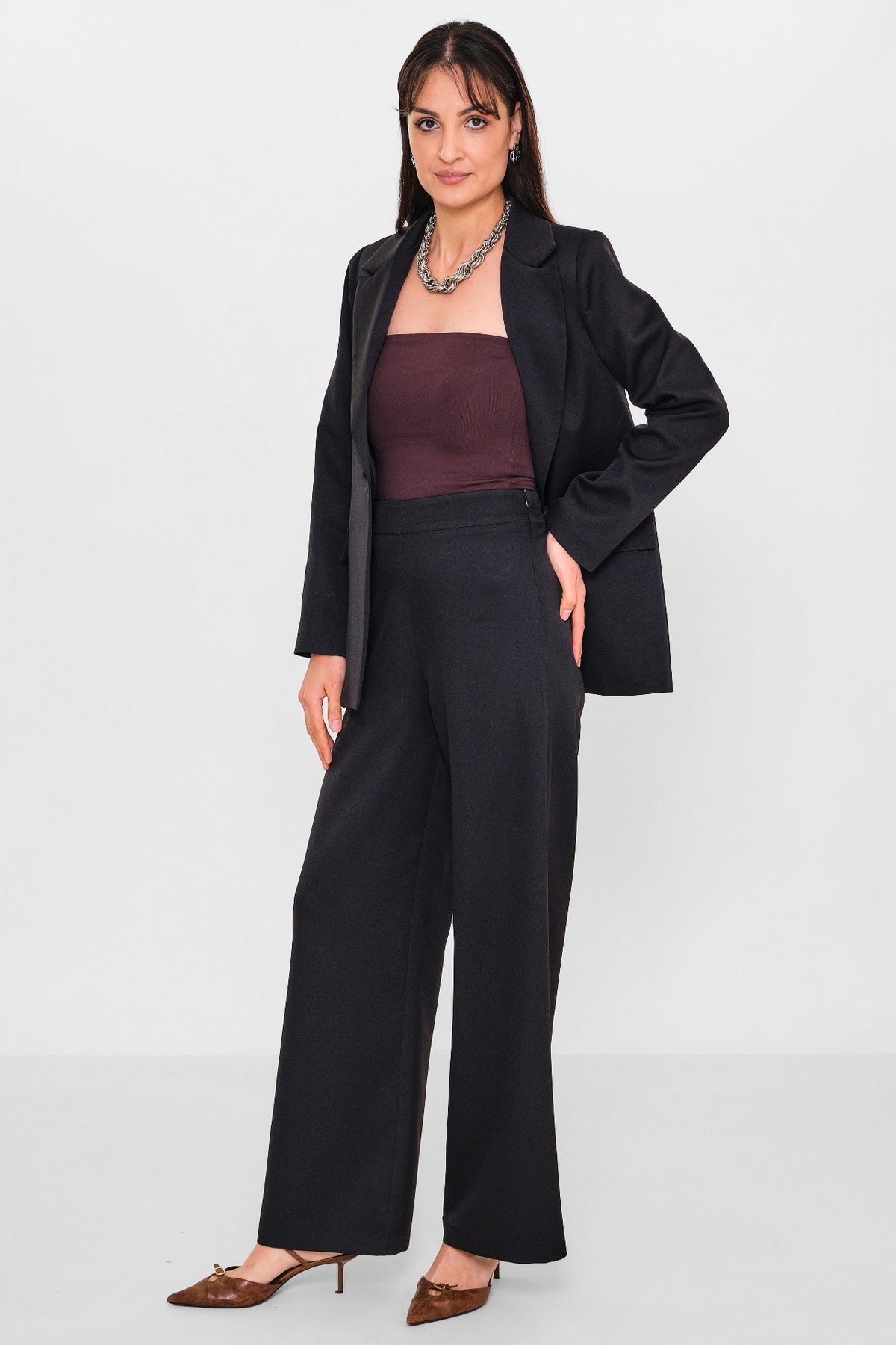 Jarrivee - Plus Size Trousers (JRVSS26J1151) - 8690200134449