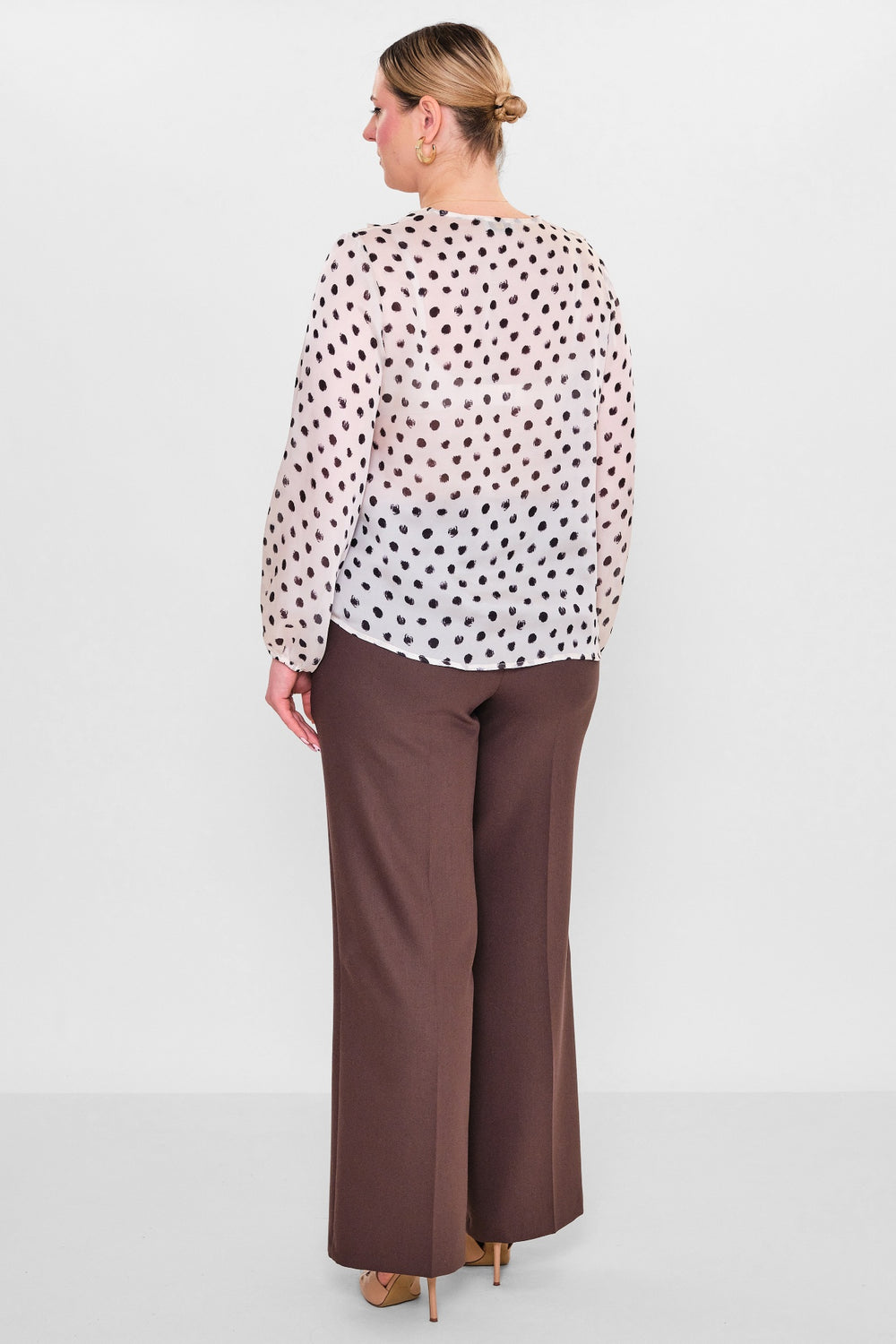 Laluce - Plus Size Shirt (L2.Y26.GML.2G147) - 8690200134531