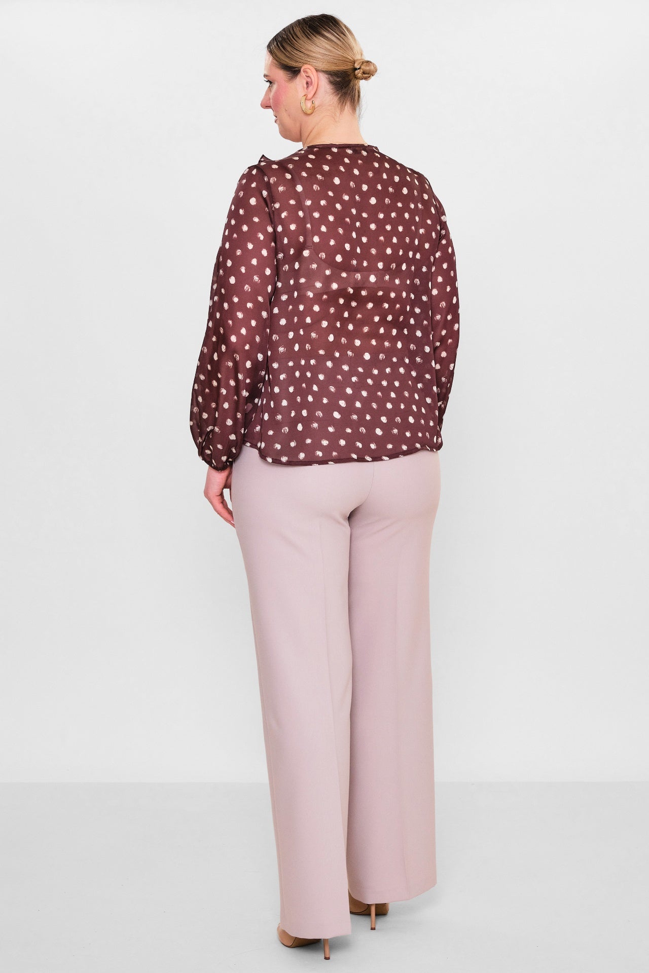 Laluce - Plus Size Shirt (L2.Y26.GML.2G147) - 8690200134548