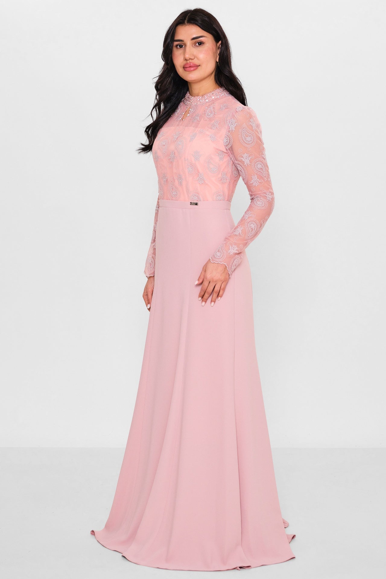Nupel line - Plus Size Dress (NPL26Y5152) - 8690200134593
