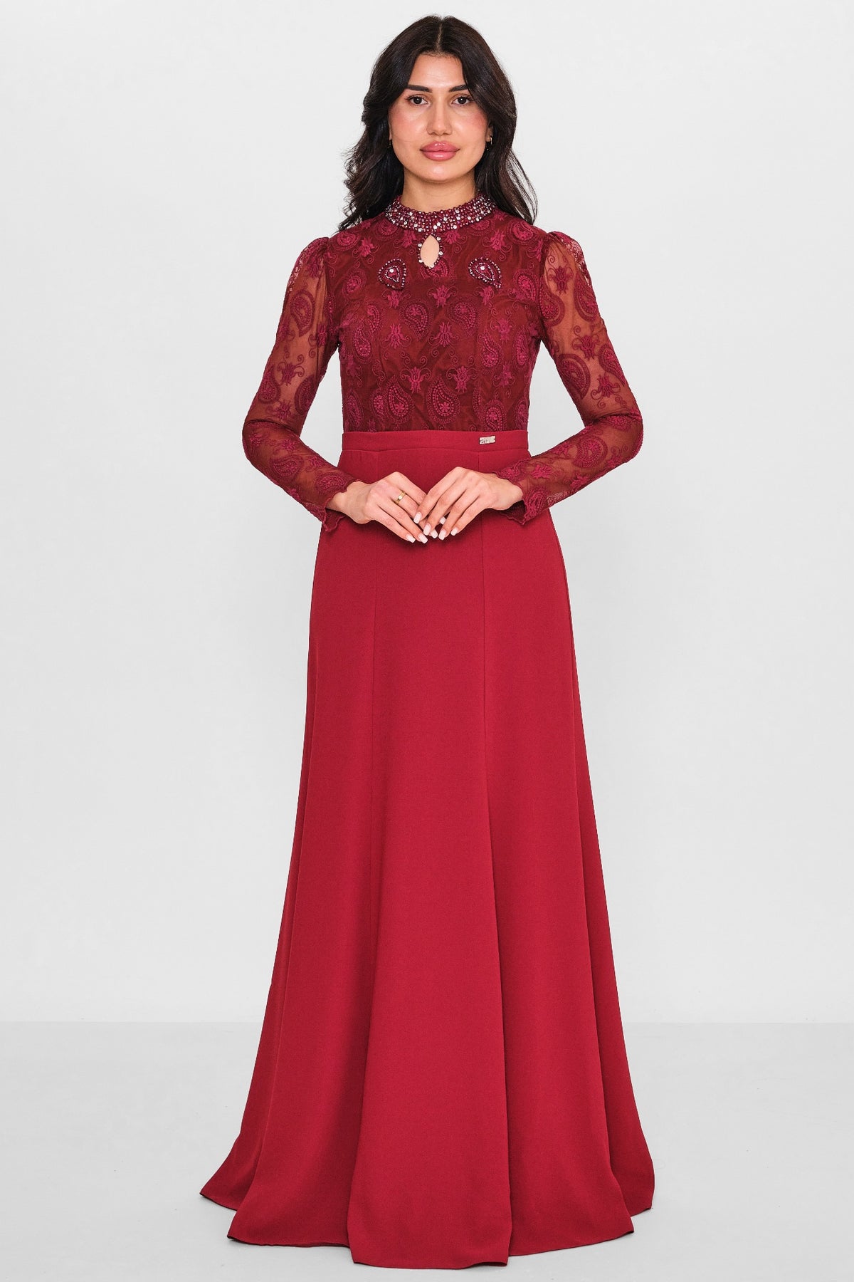 Nupel line - Plus Size Dress (NPL26Y5152) - 8690200134609