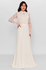 Nupel li̇ne - Plus Size Dress (NPL26Y5152) - 8690200134616